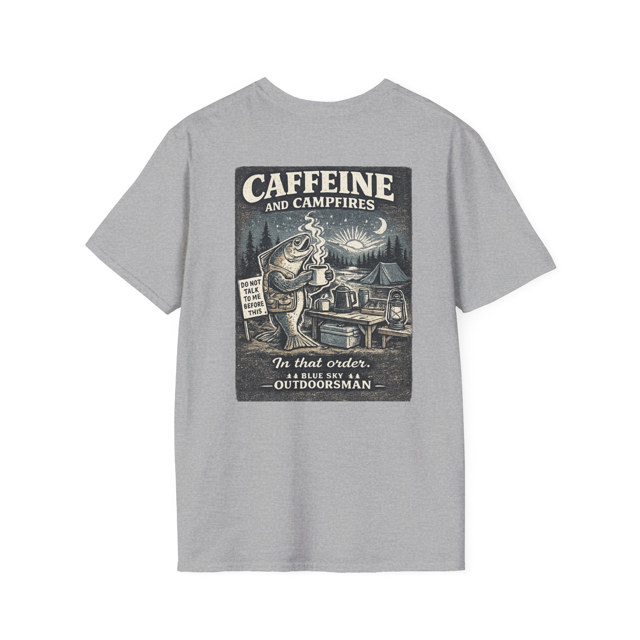 Caffeine & Campfires T-Shirt