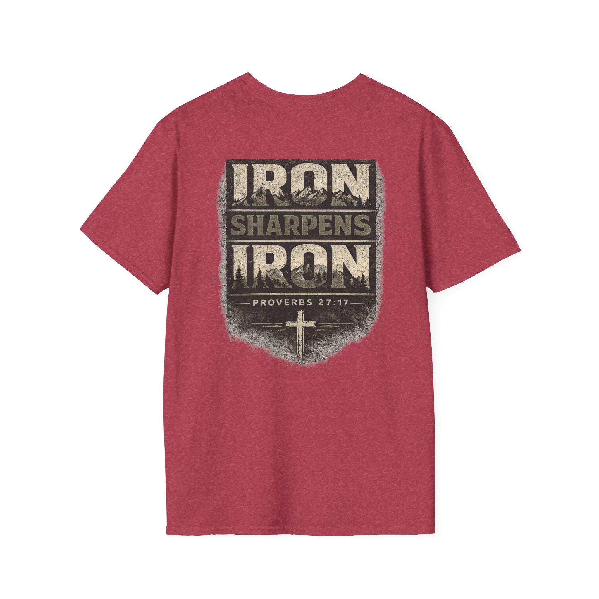 Iron Sharpens Iron Christian T-Shirt