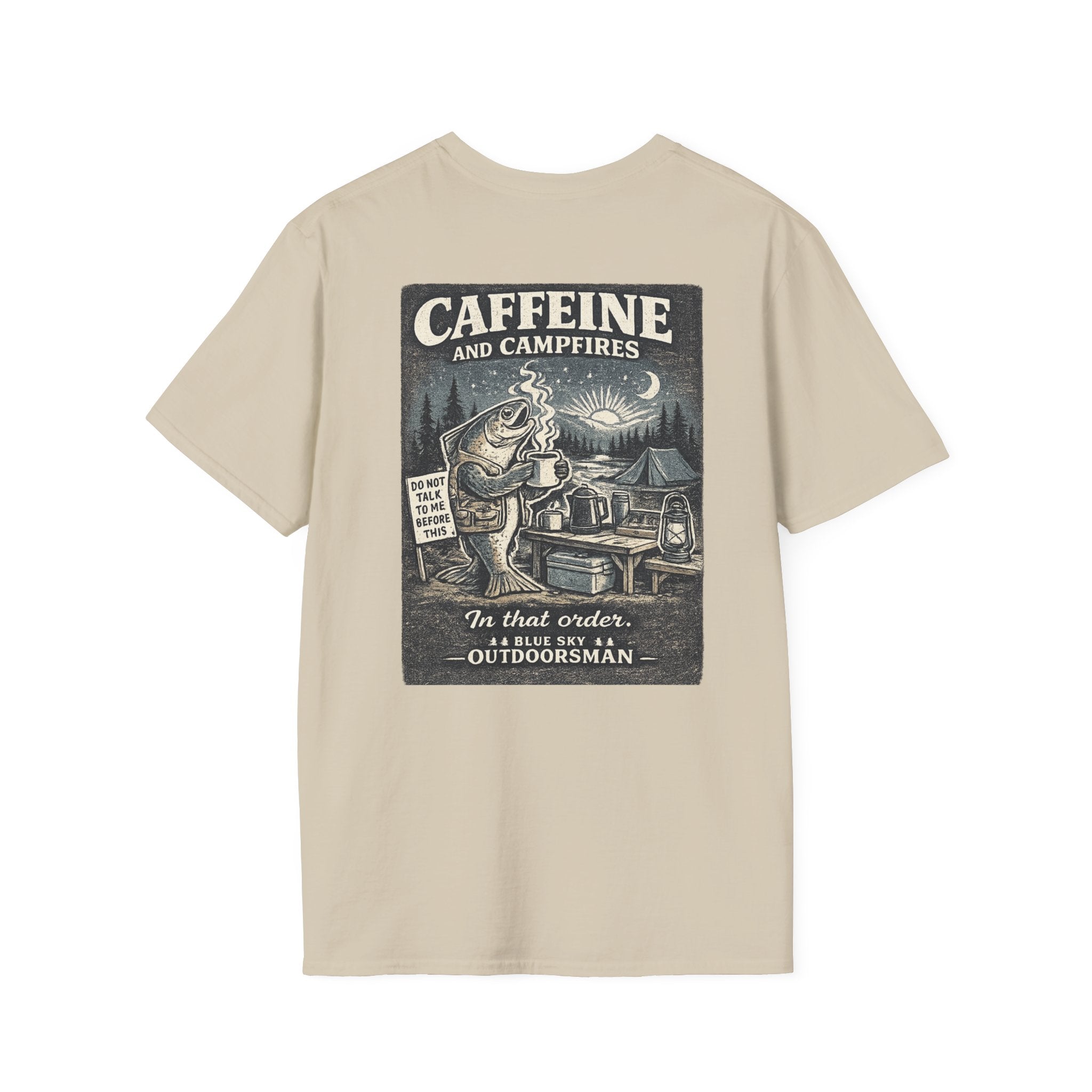 Caffeine & Campfires T-Shirt