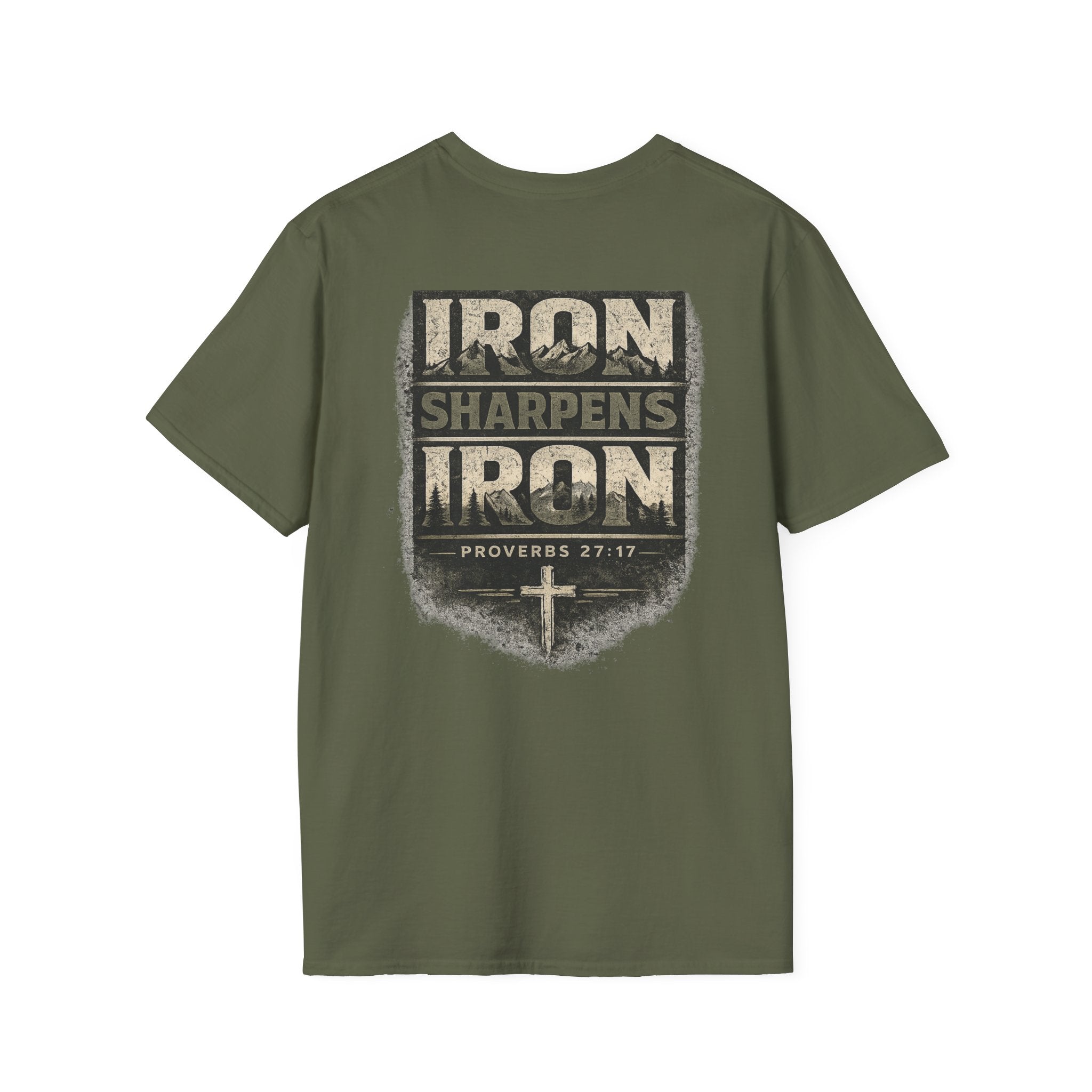 Iron Sharpens Iron Christian T-Shirt
