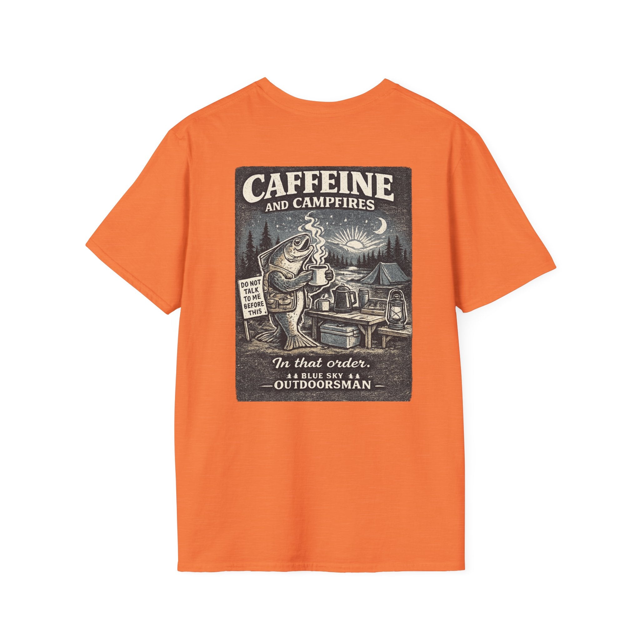Caffeine & Campfires T-Shirt