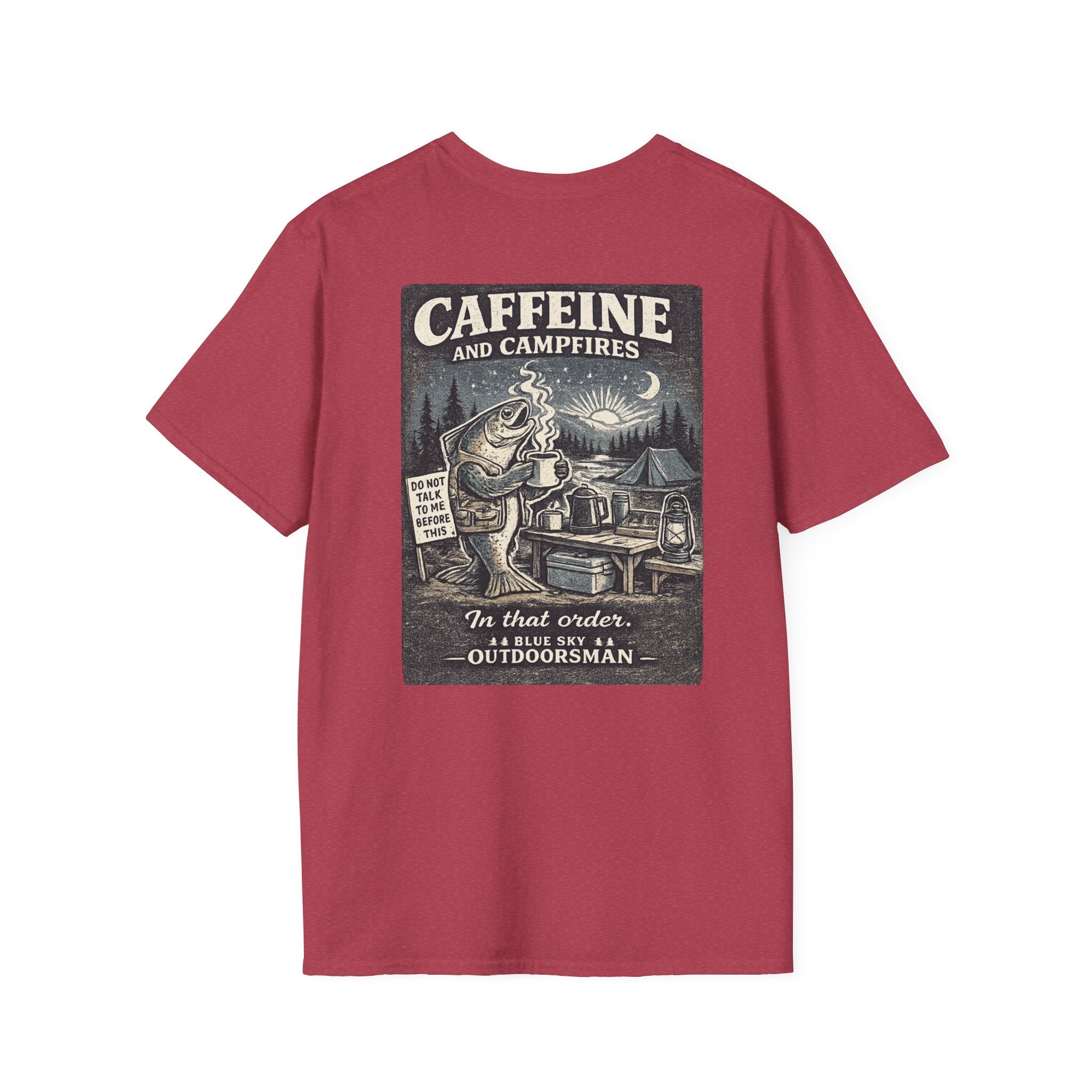 Caffeine & Campfires T-Shirt