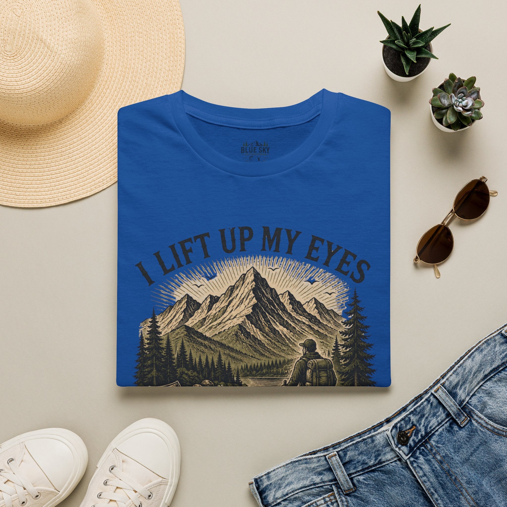 I Lift Up My Eyes to the Mountains T-Shirt