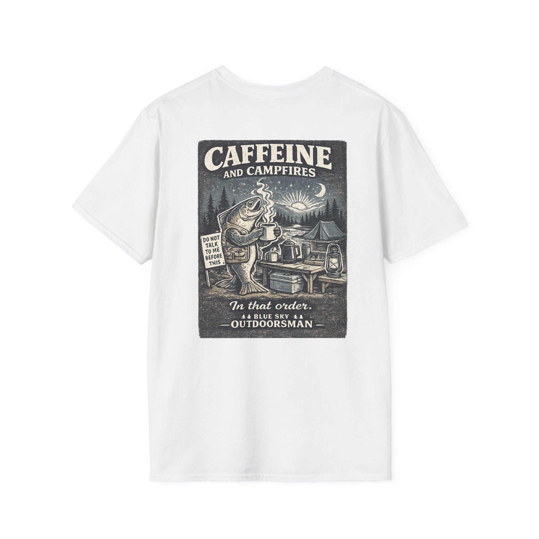 Caffeine & Campfires T-Shirt