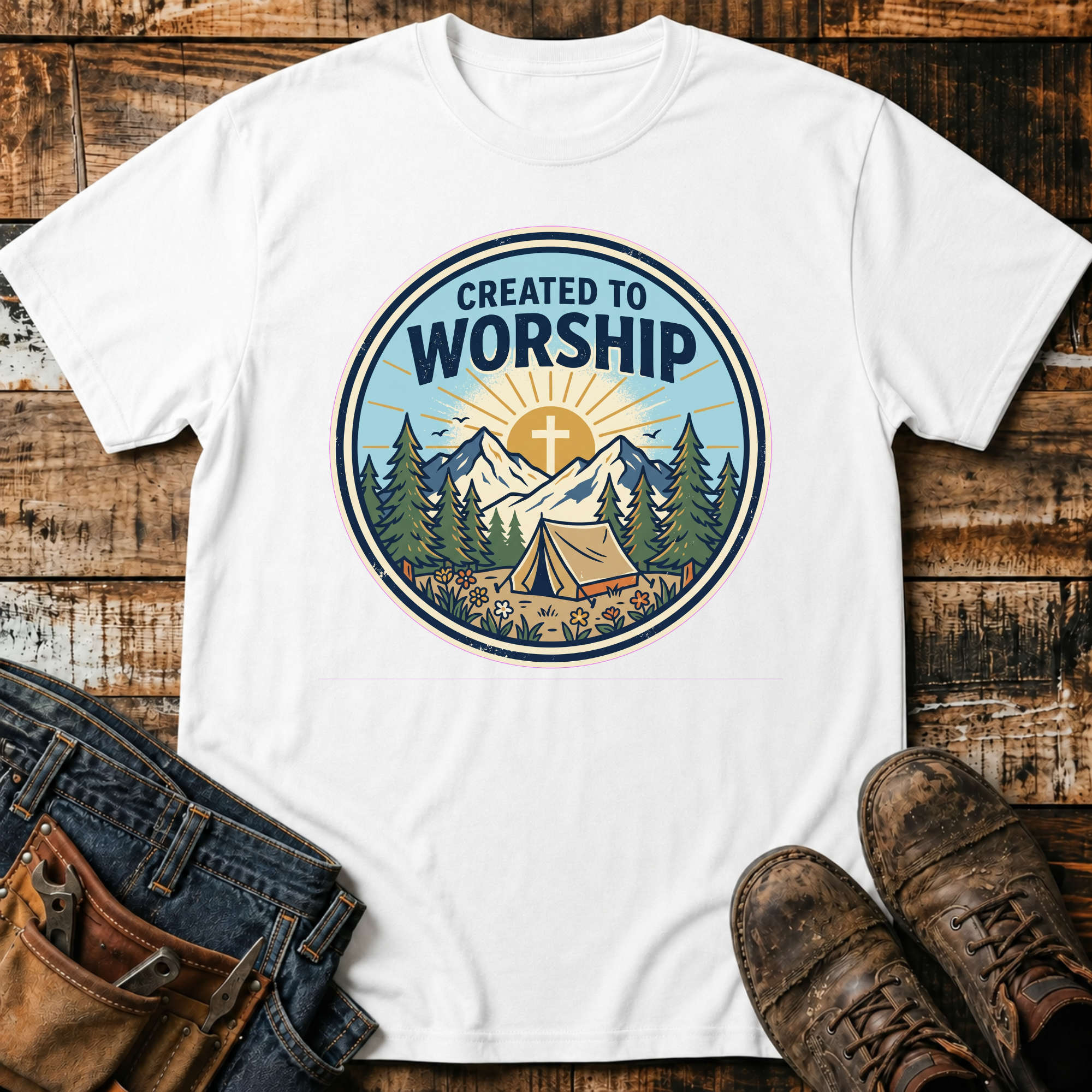 Created to Worship T-Shirt