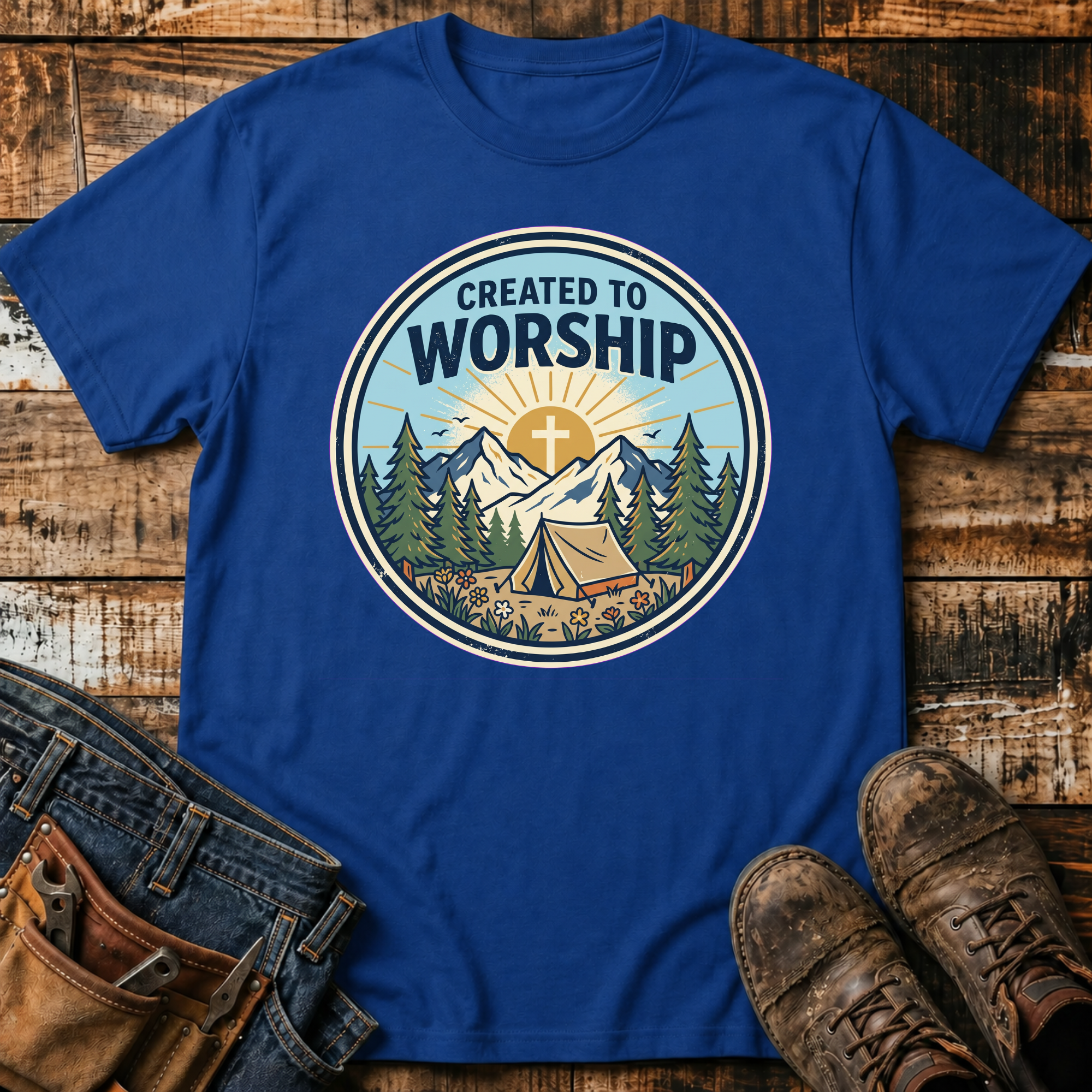 Created to Worship T-Shirt
