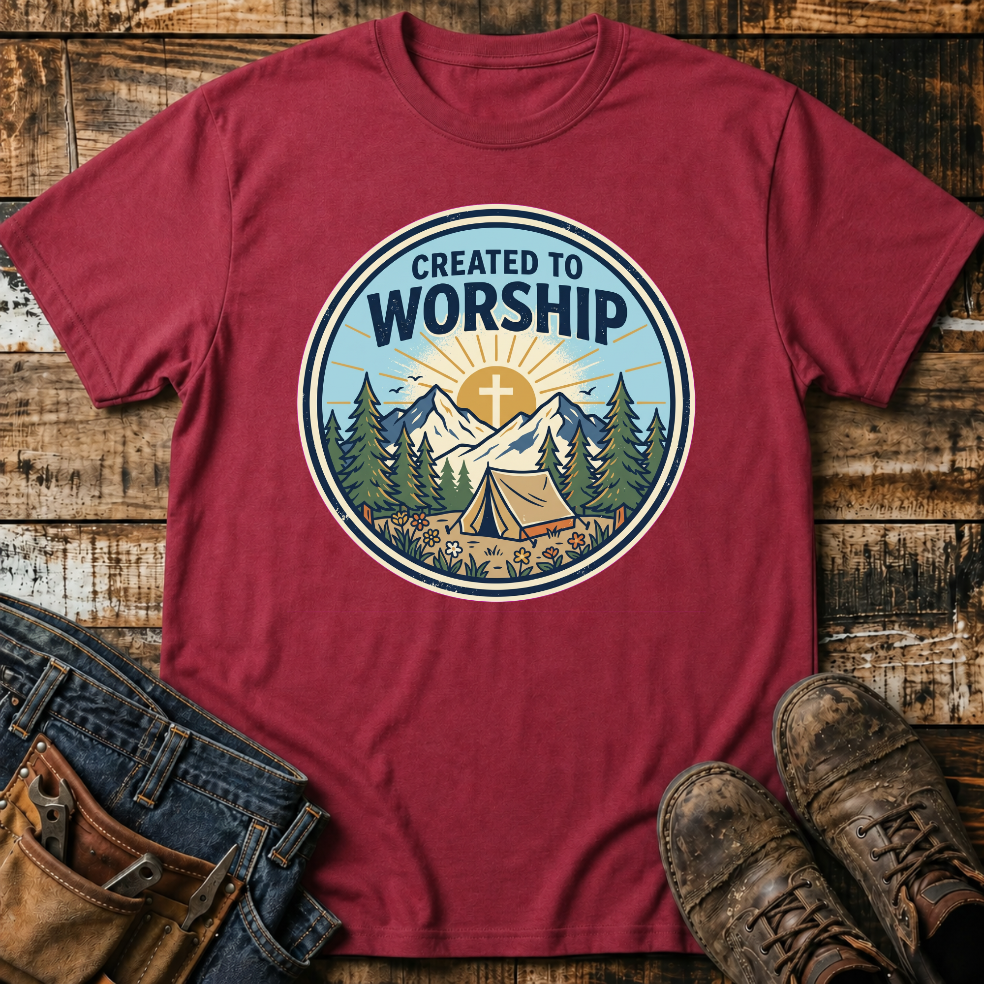 Created to Worship T-Shirt