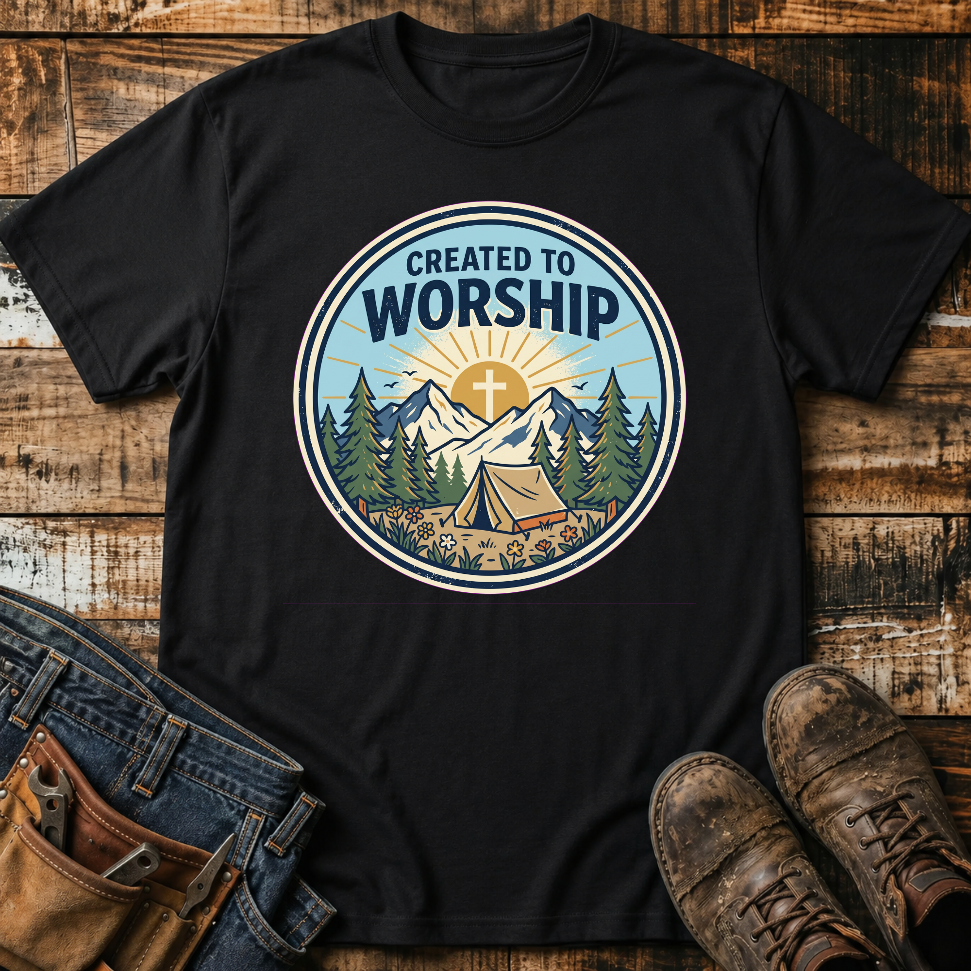 Created to Worship T-Shirt