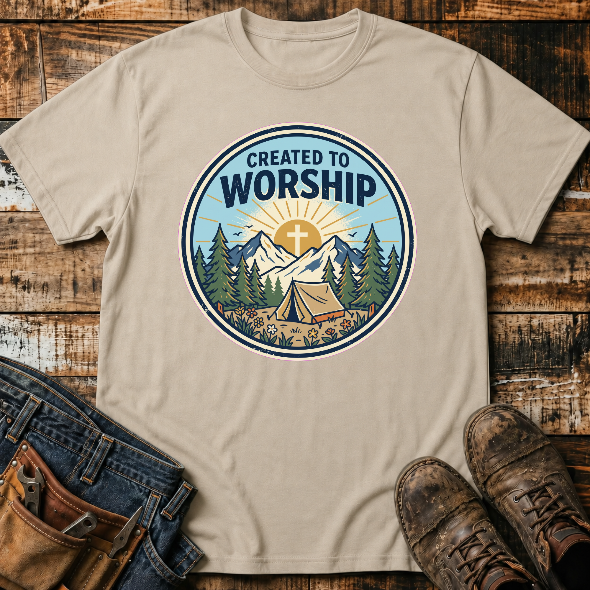 Created to Worship T-Shirt
