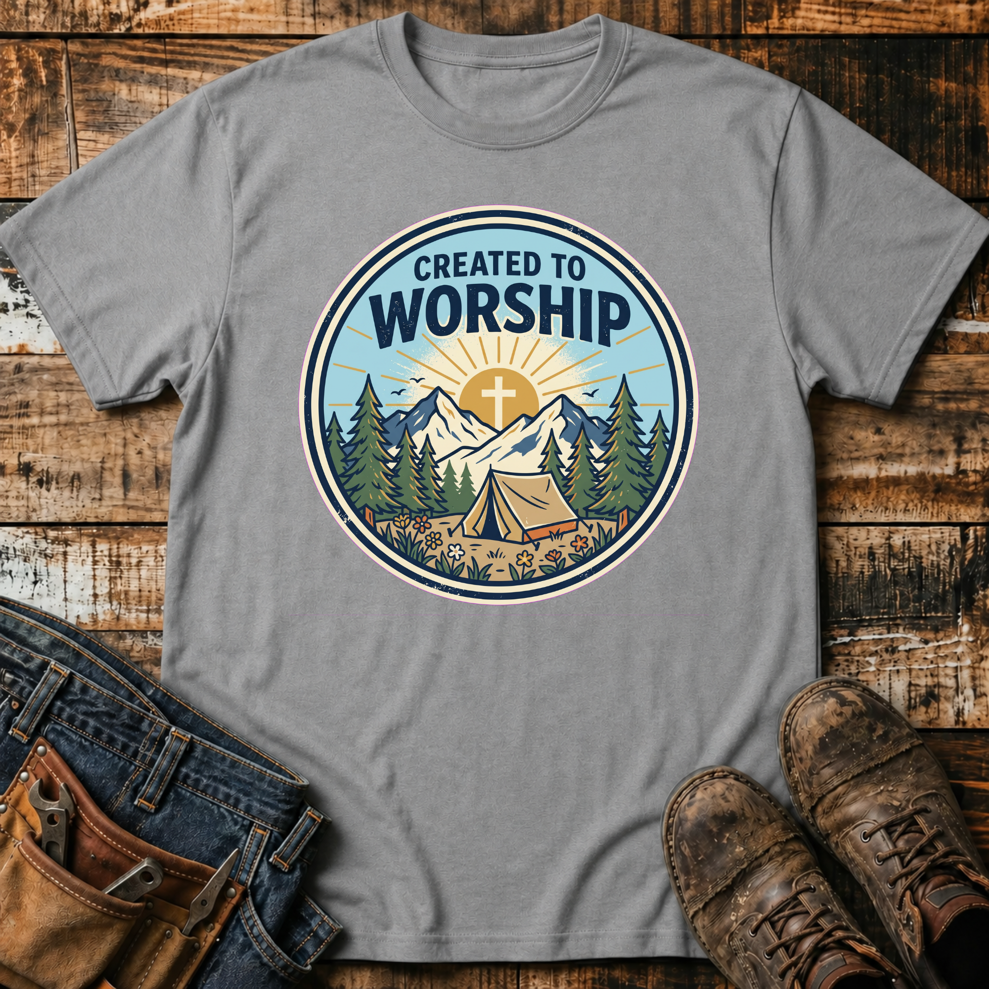 Created to Worship T-Shirt