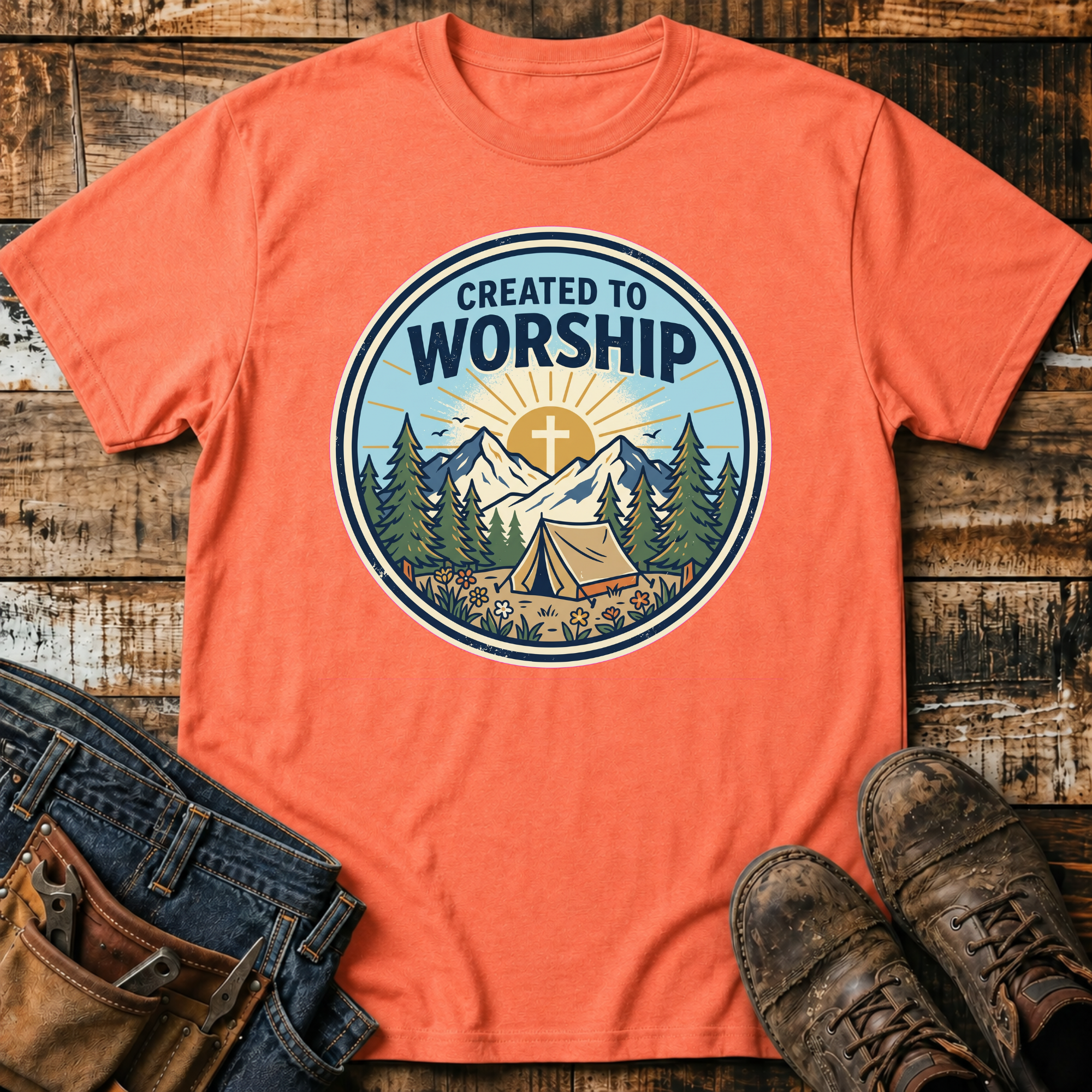 Created to Worship T-Shirt