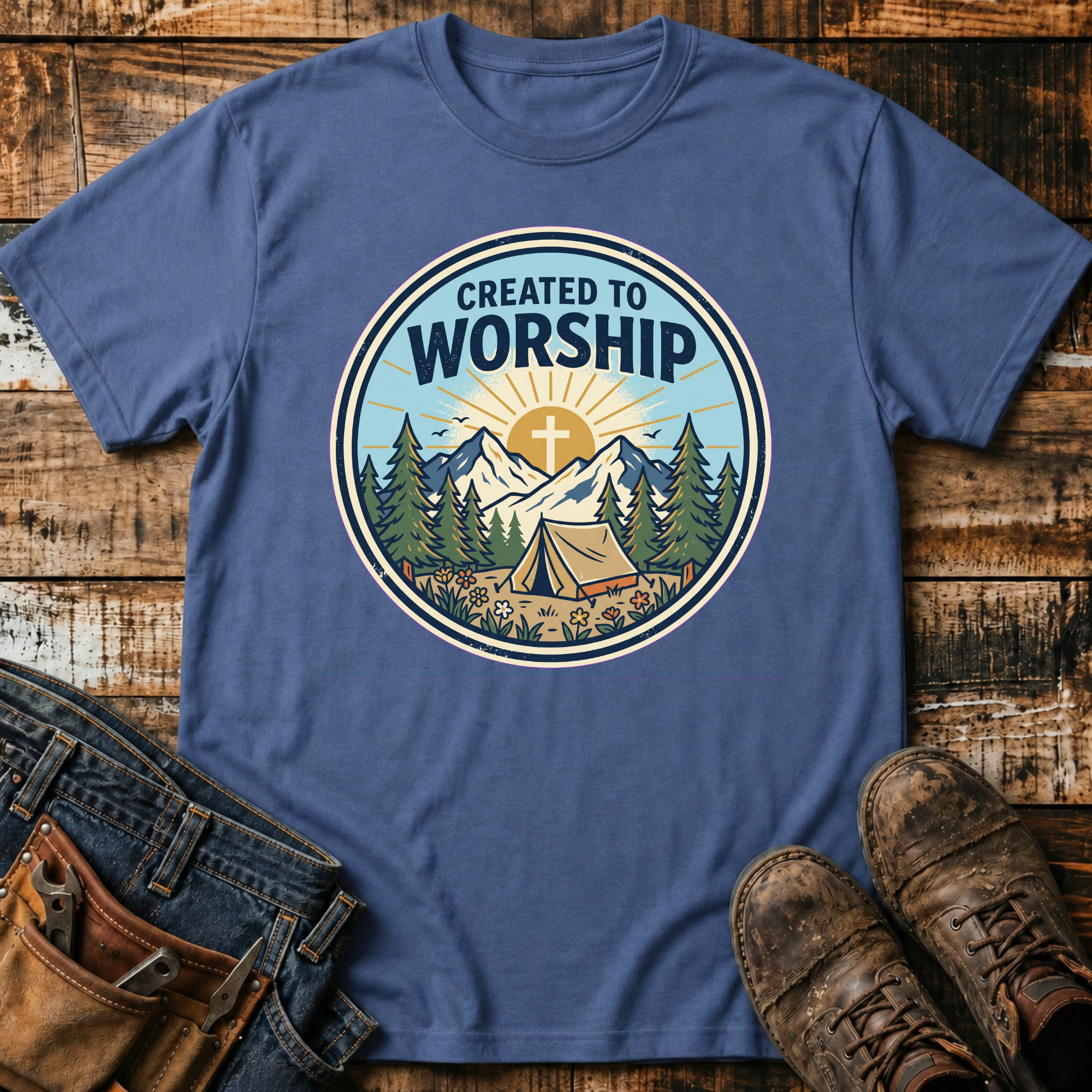 Created to Worship T-Shirt