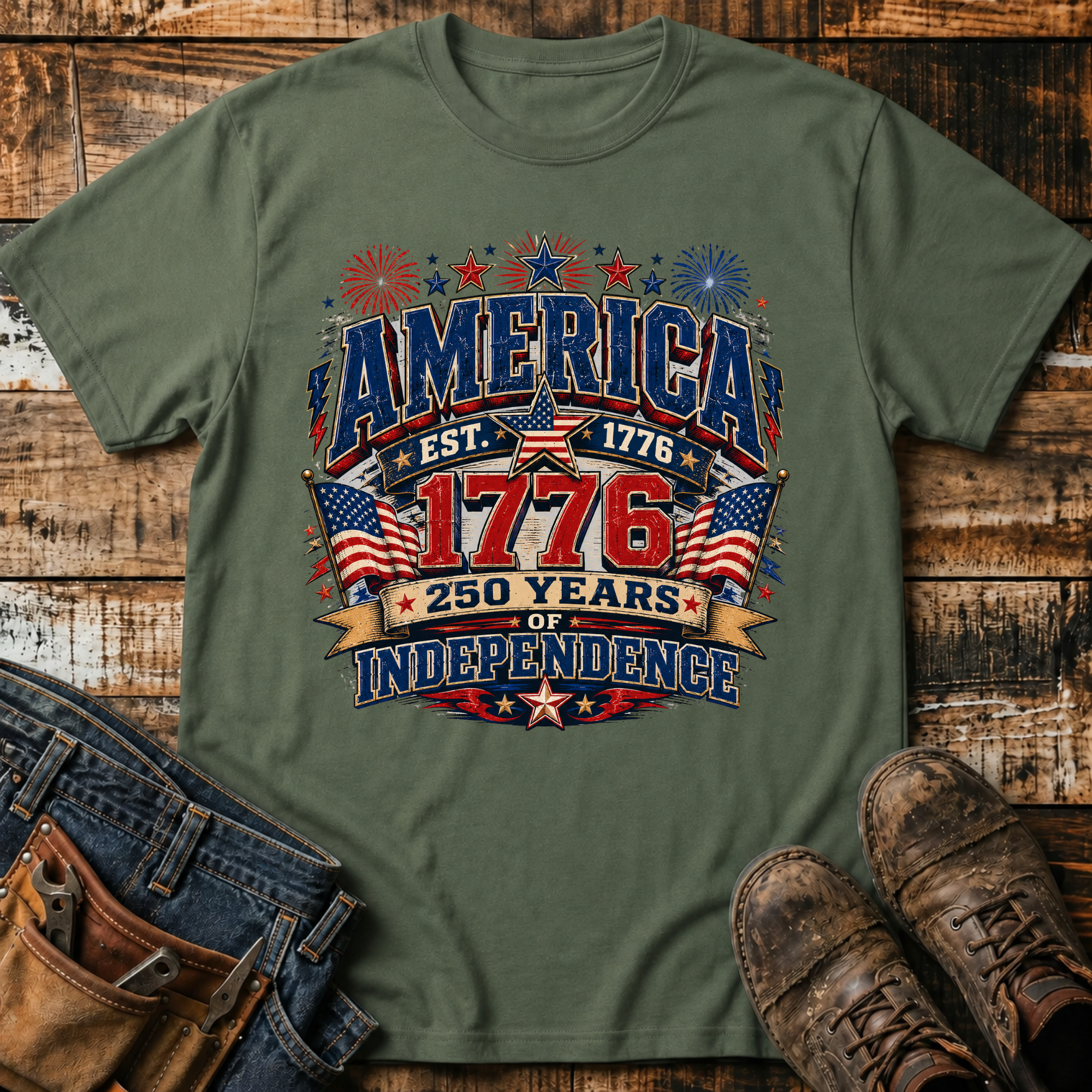 Independence 1776 America T-Shirt