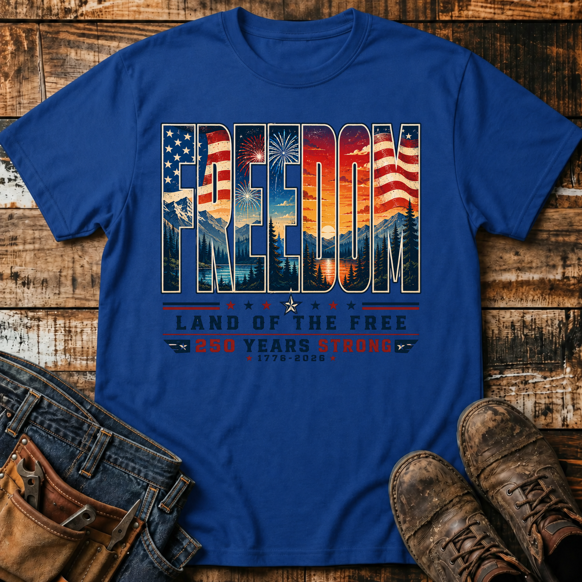 Freedom Patriotic T-Shirt