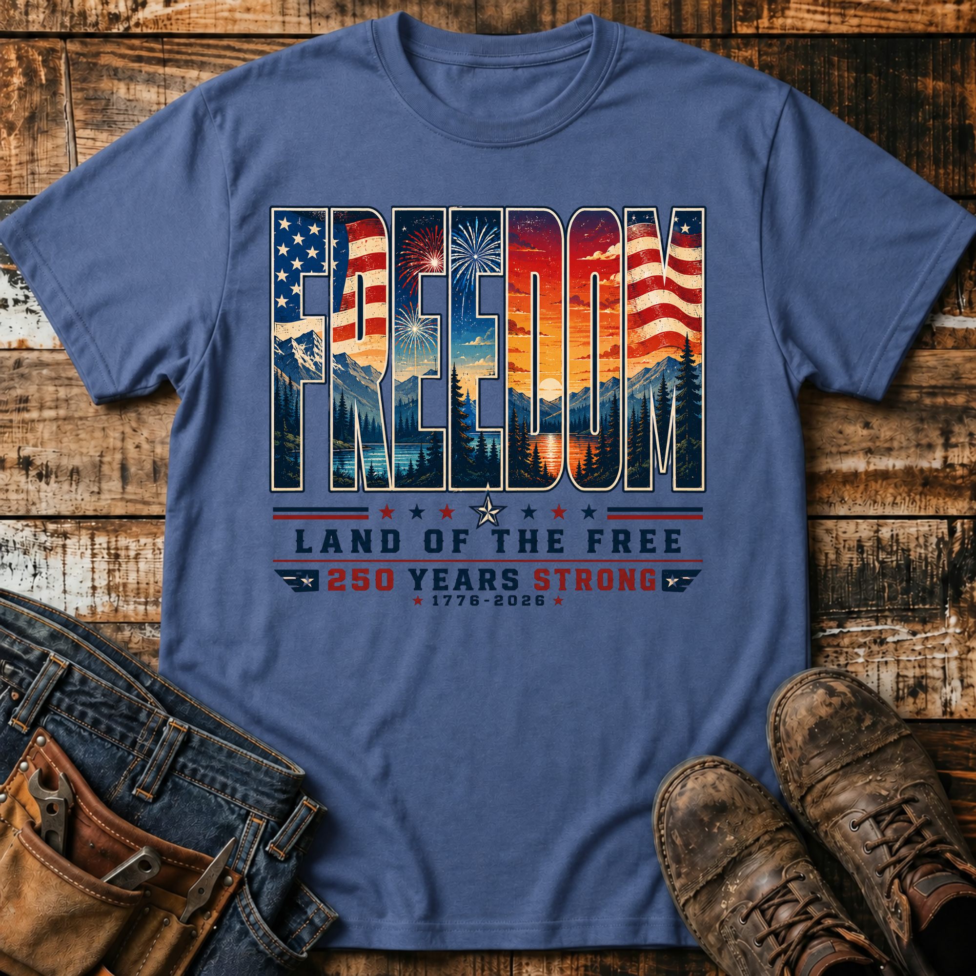 Freedom Patriotic T-Shirt