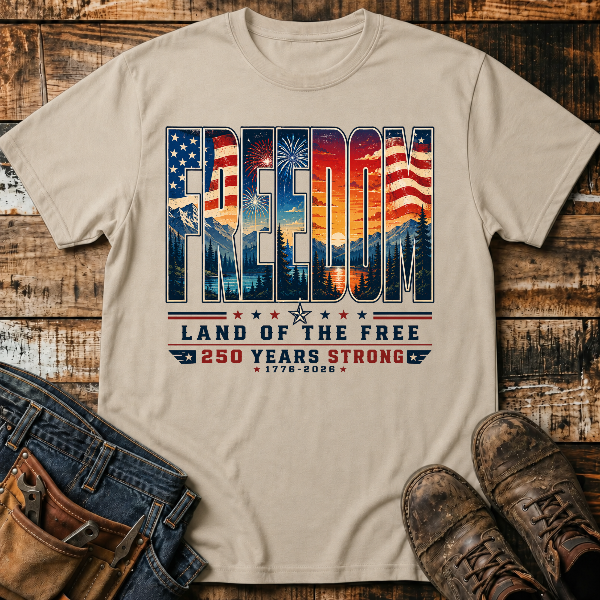 Freedom Patriotic T-Shirt