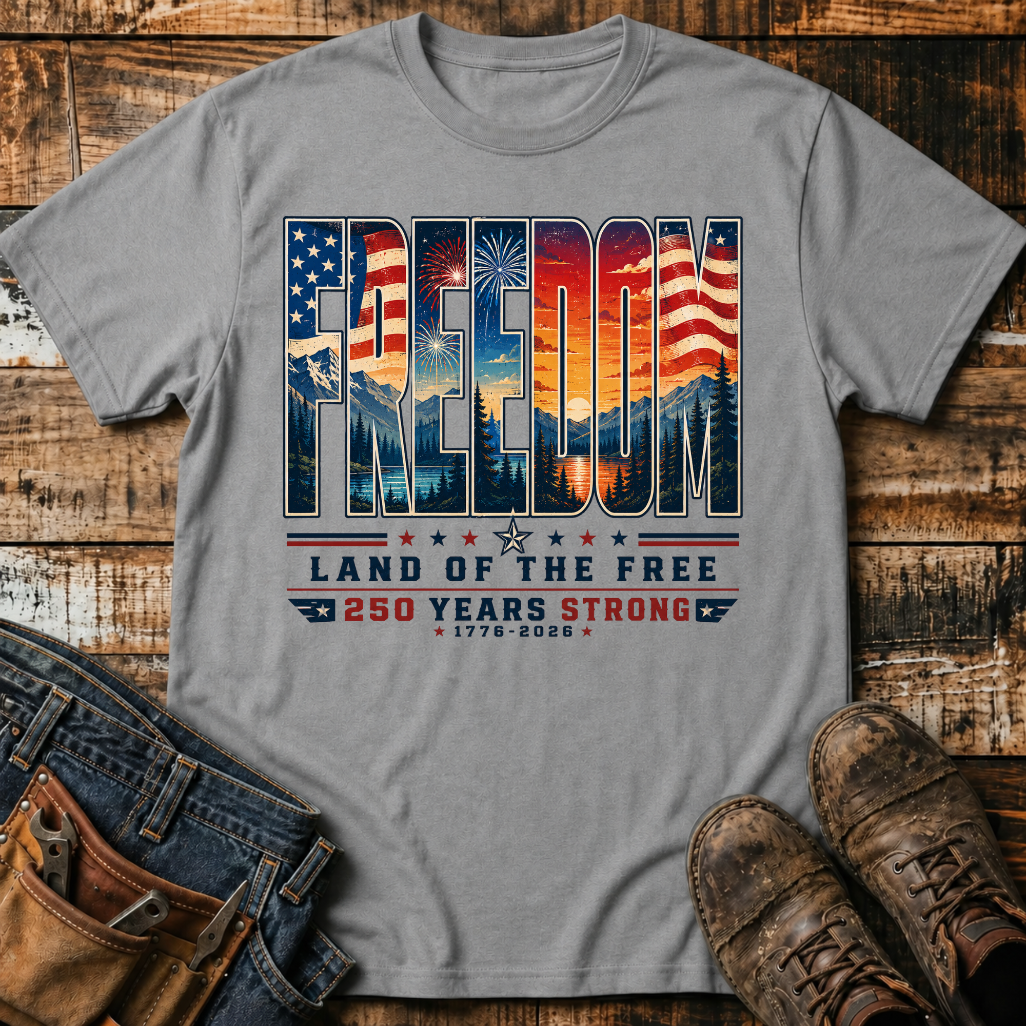 Freedom Patriotic T-Shirt