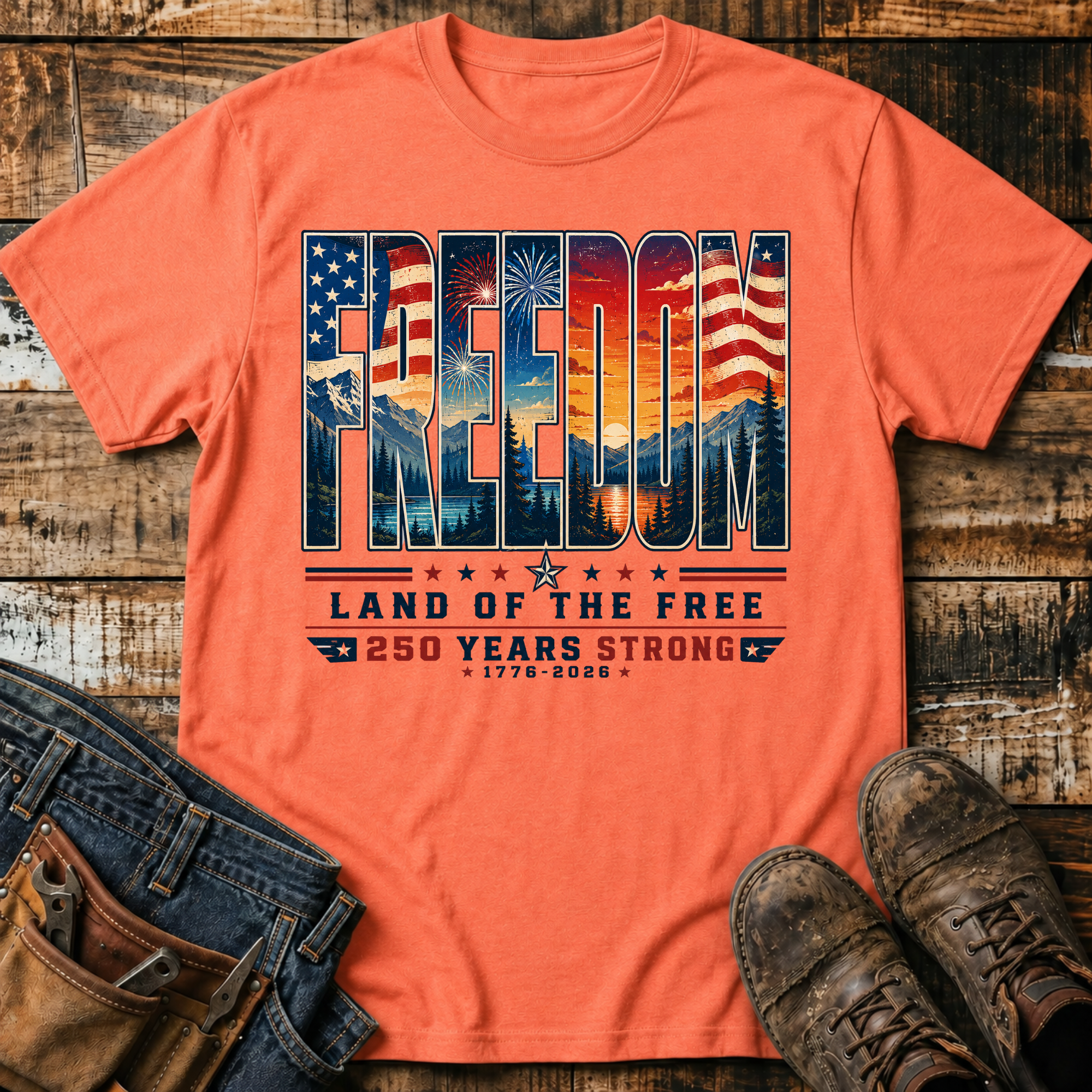 Freedom Patriotic T-Shirt