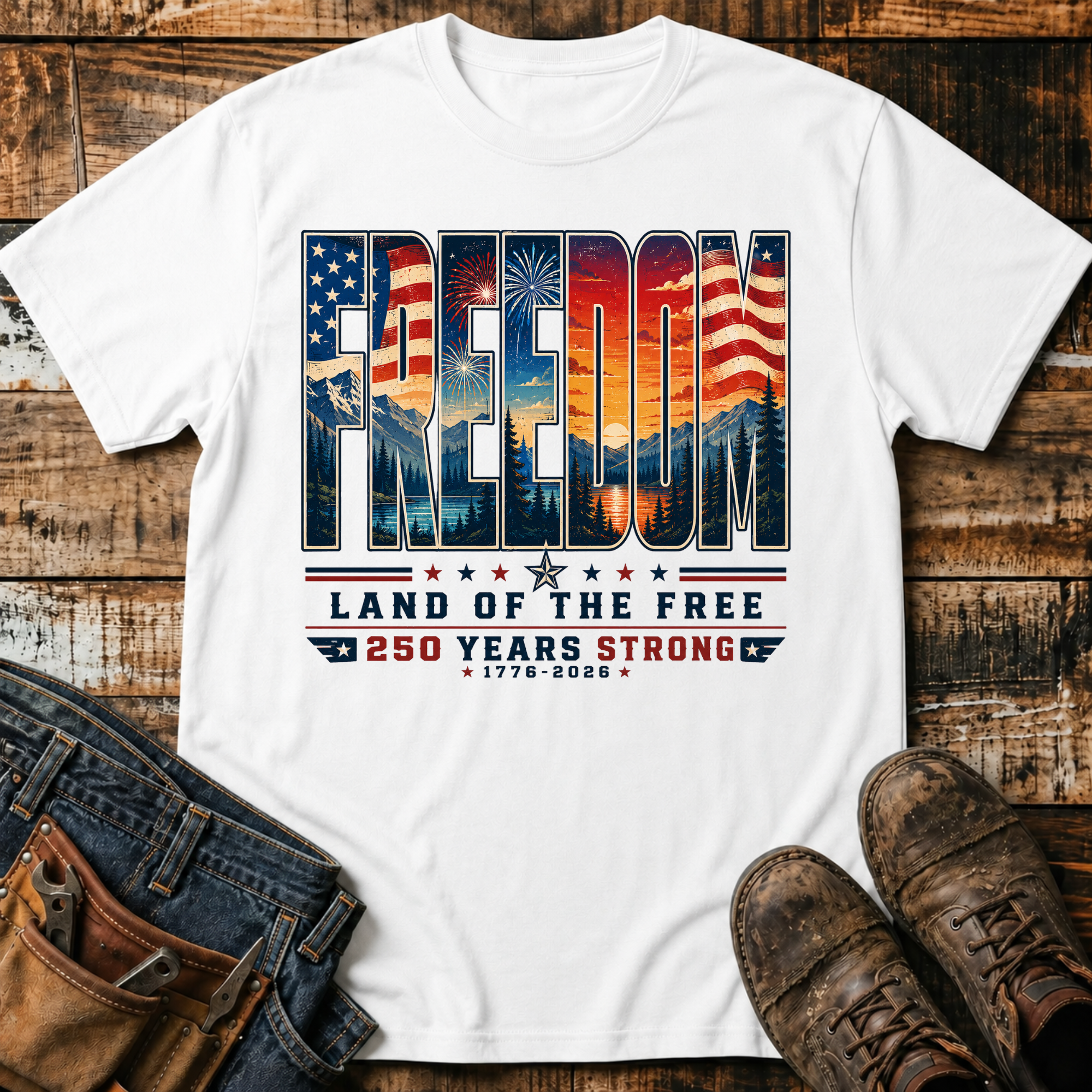 Freedom Patriotic T-Shirt