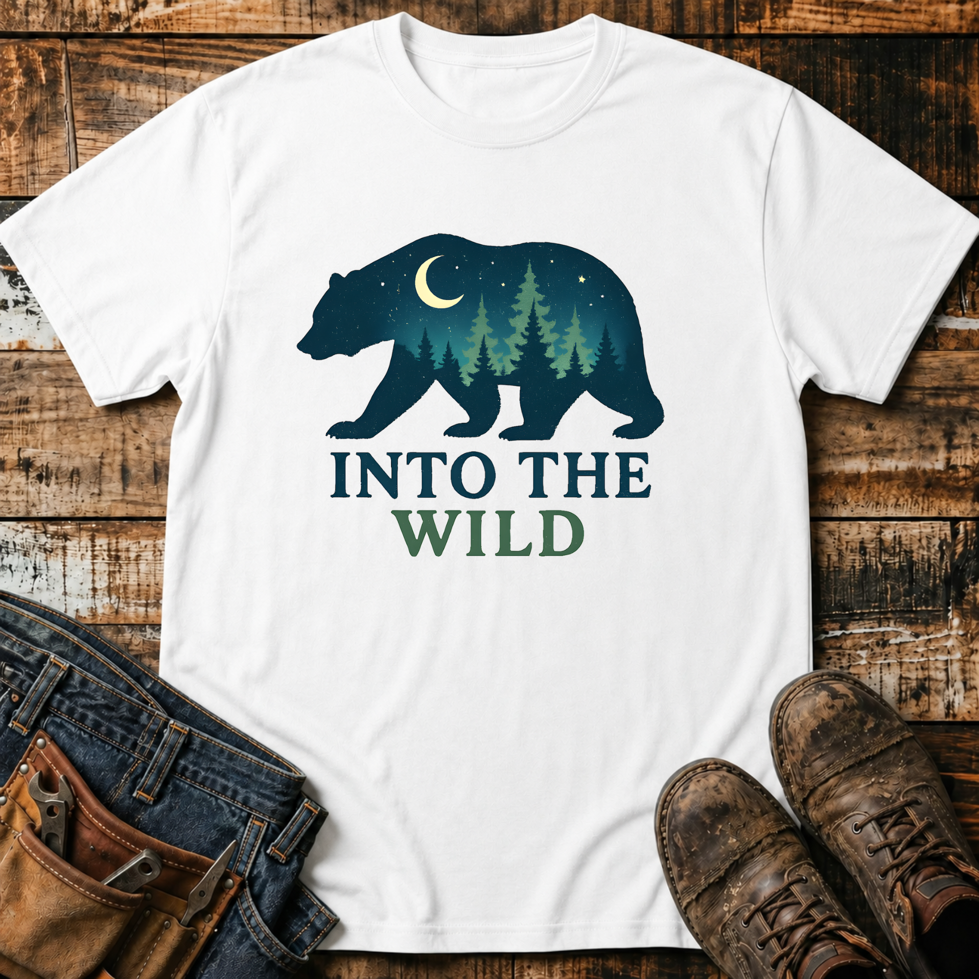 Into the Wild Bear T-Shirt