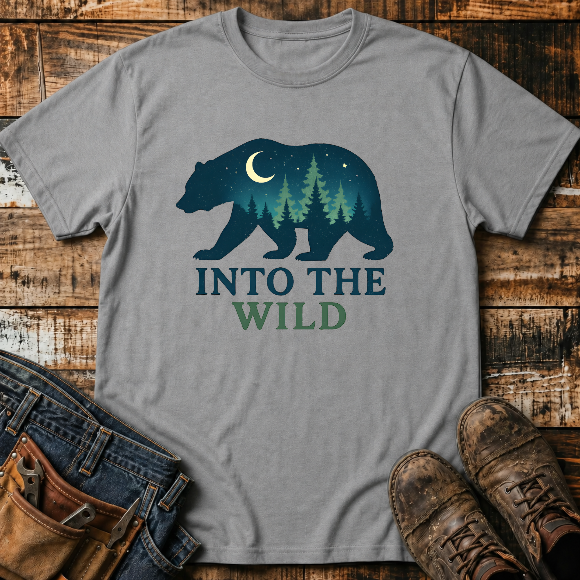 Into the Wild Bear T-Shirt
