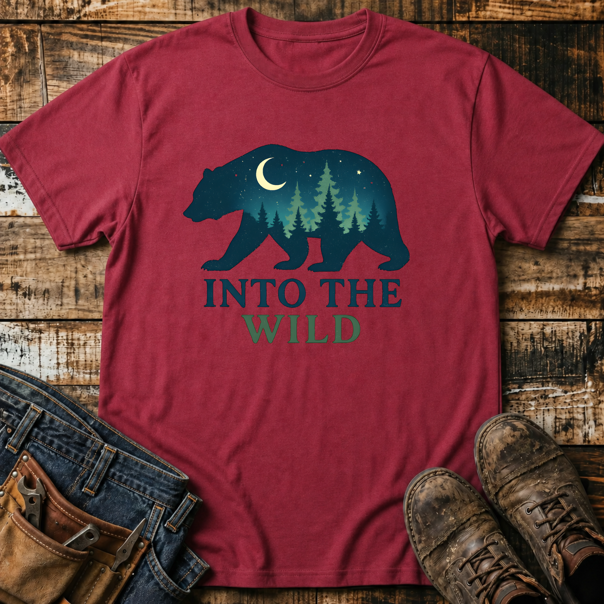 Into the Wild Bear T-Shirt