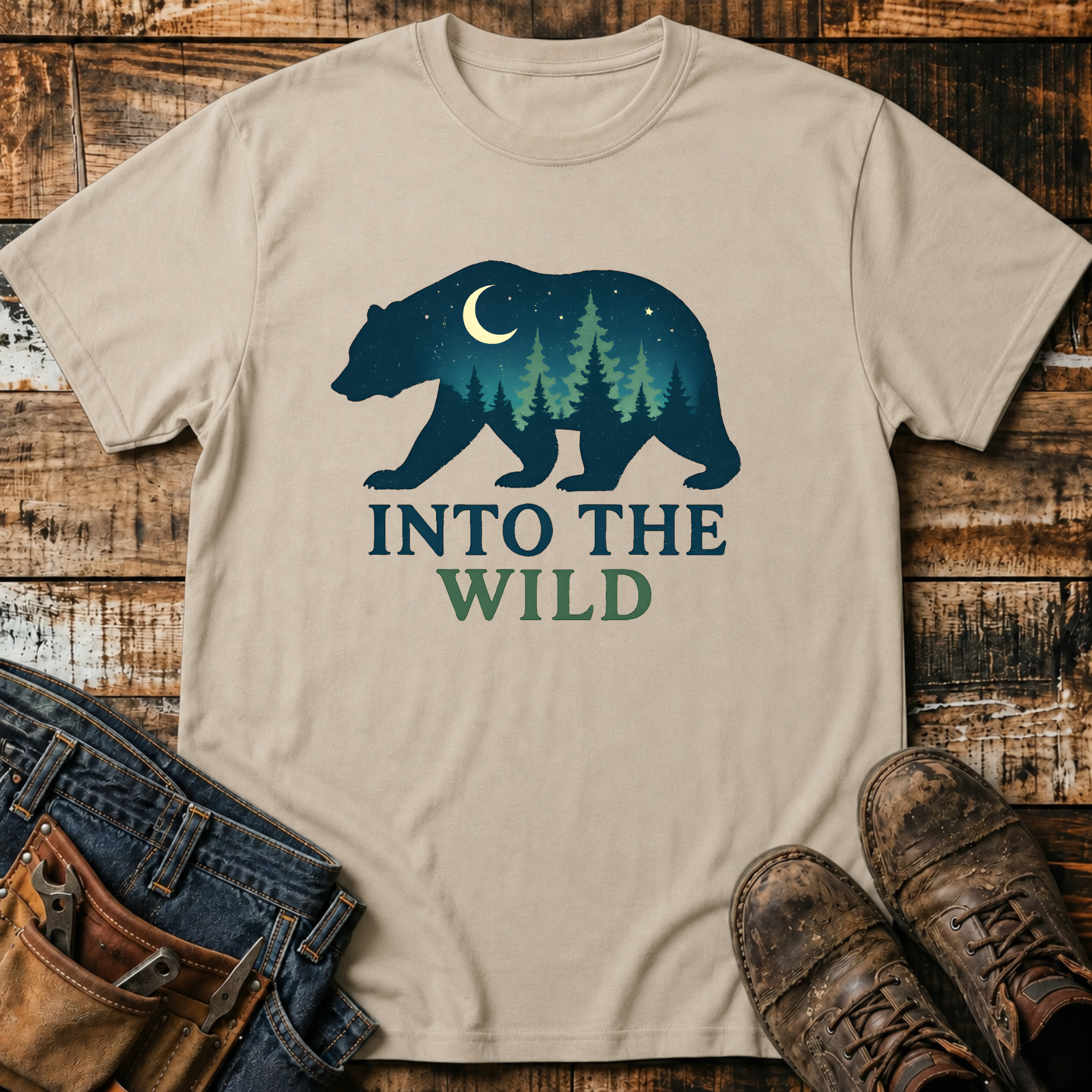 Into the Wild Bear T-Shirt