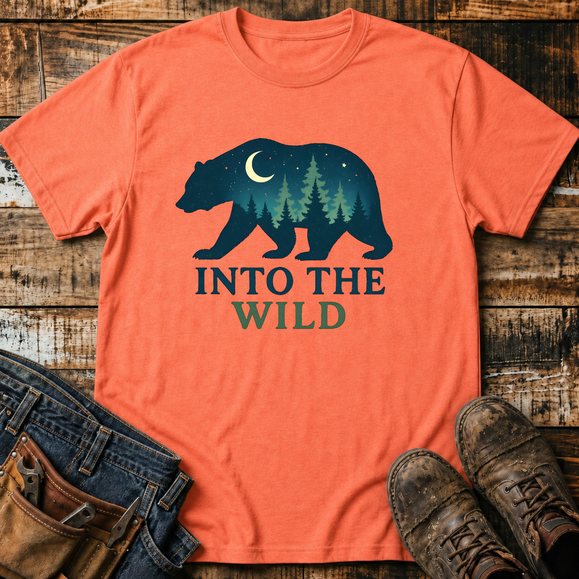 Into the Wild Bear T-Shirt