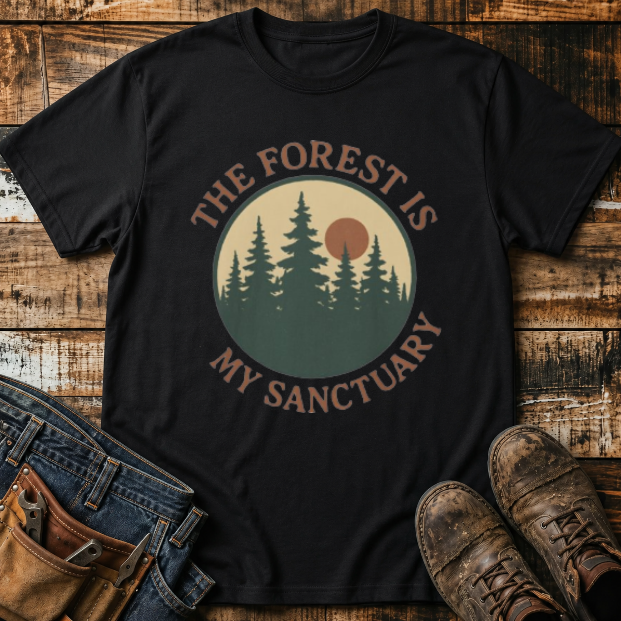 Forest Is My Sanctuary T-Shirt