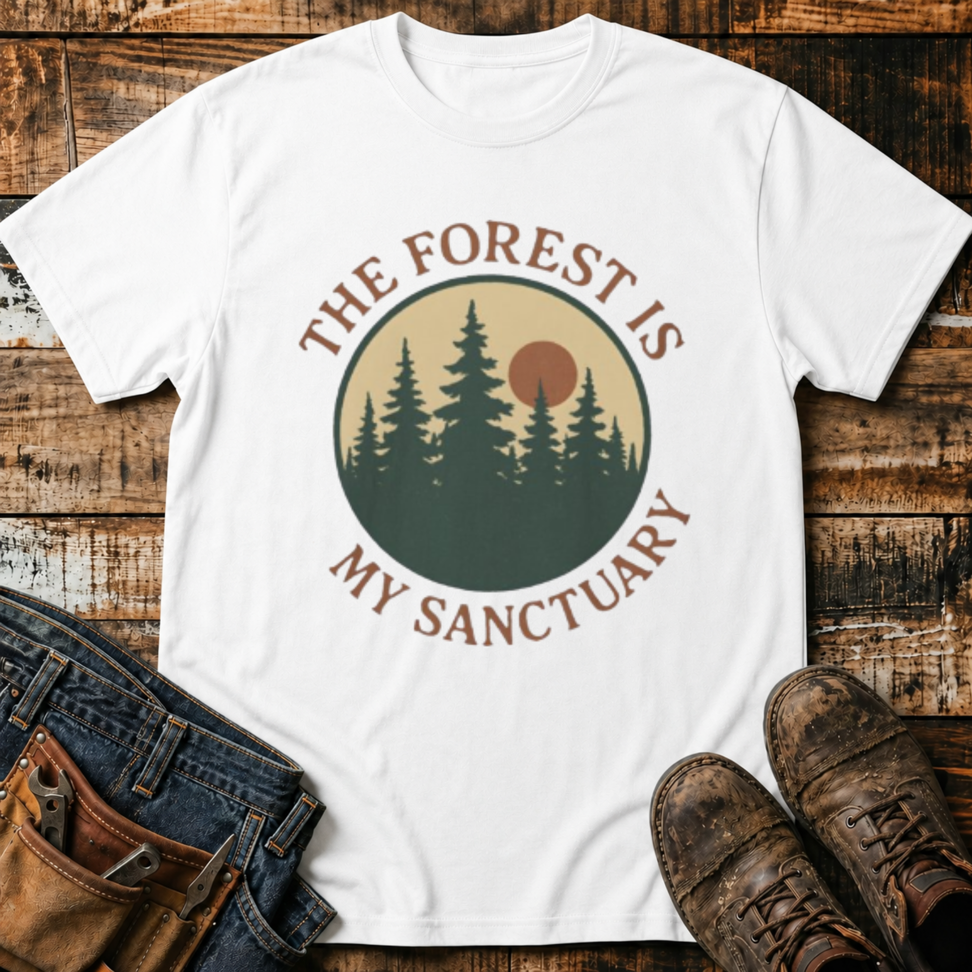 Forest Is My Sanctuary T-Shirt