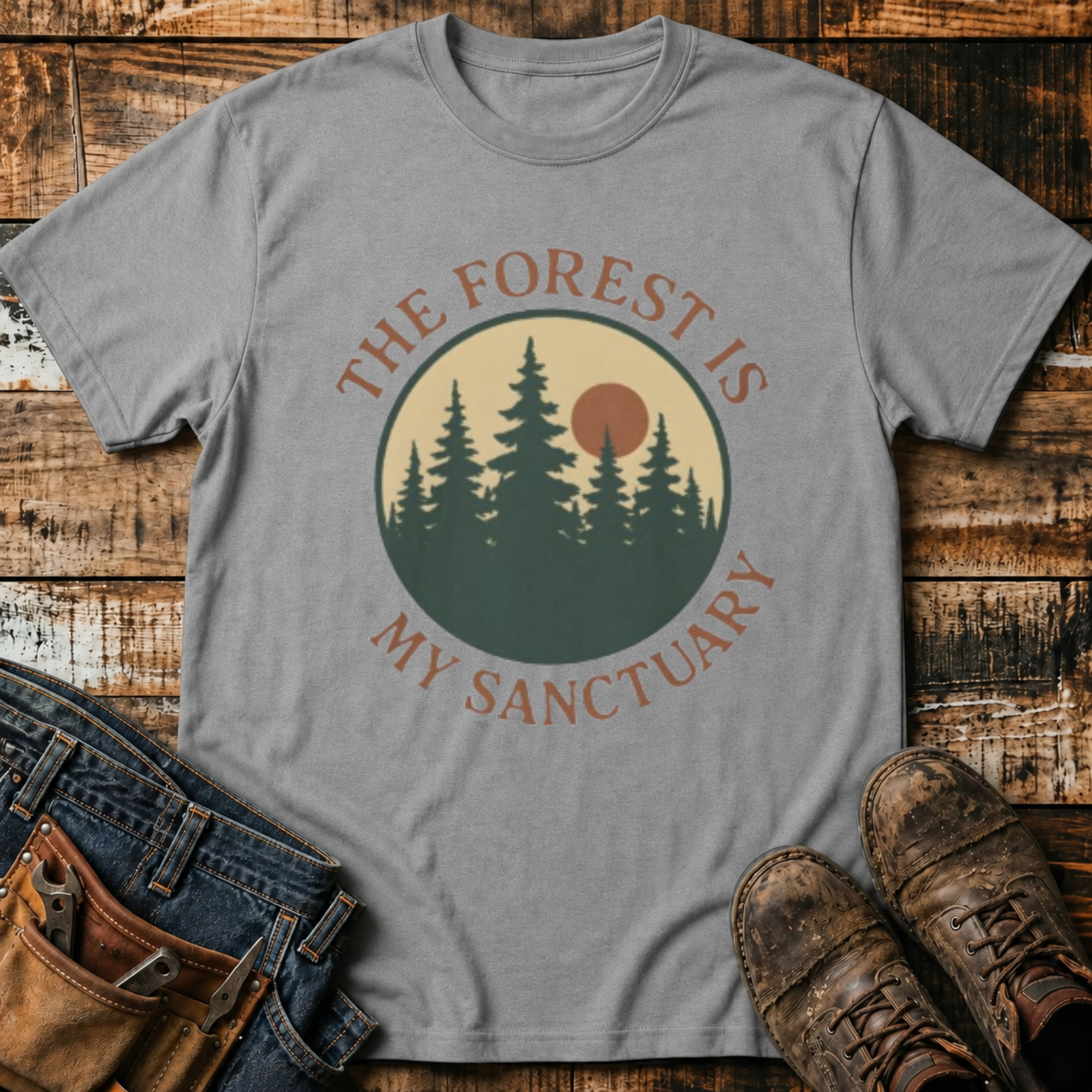 Forest Is My Sanctuary T-Shirt