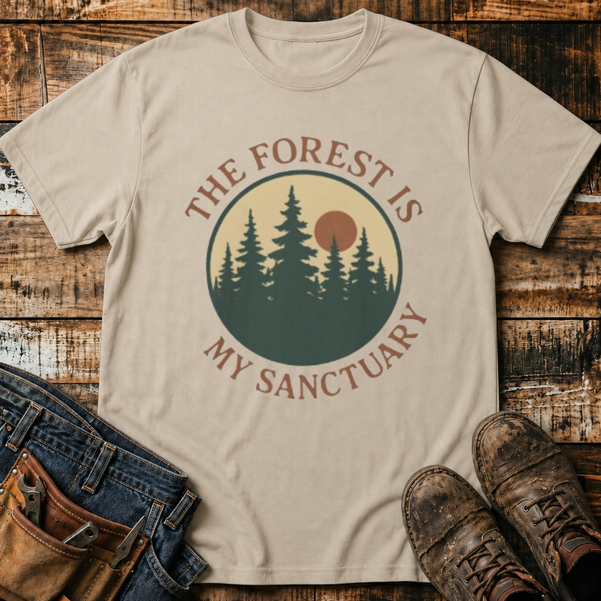 Forest Is My Sanctuary T-Shirt
