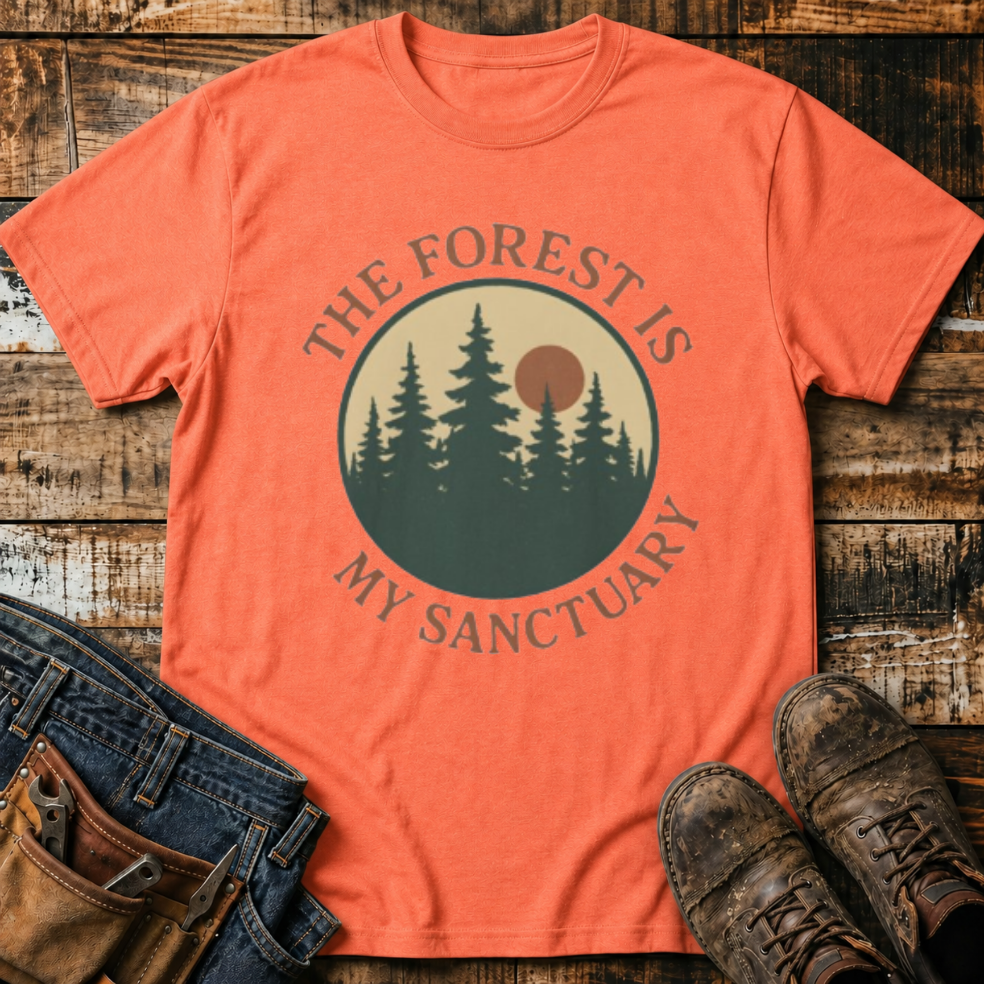Forest Is My Sanctuary T-Shirt