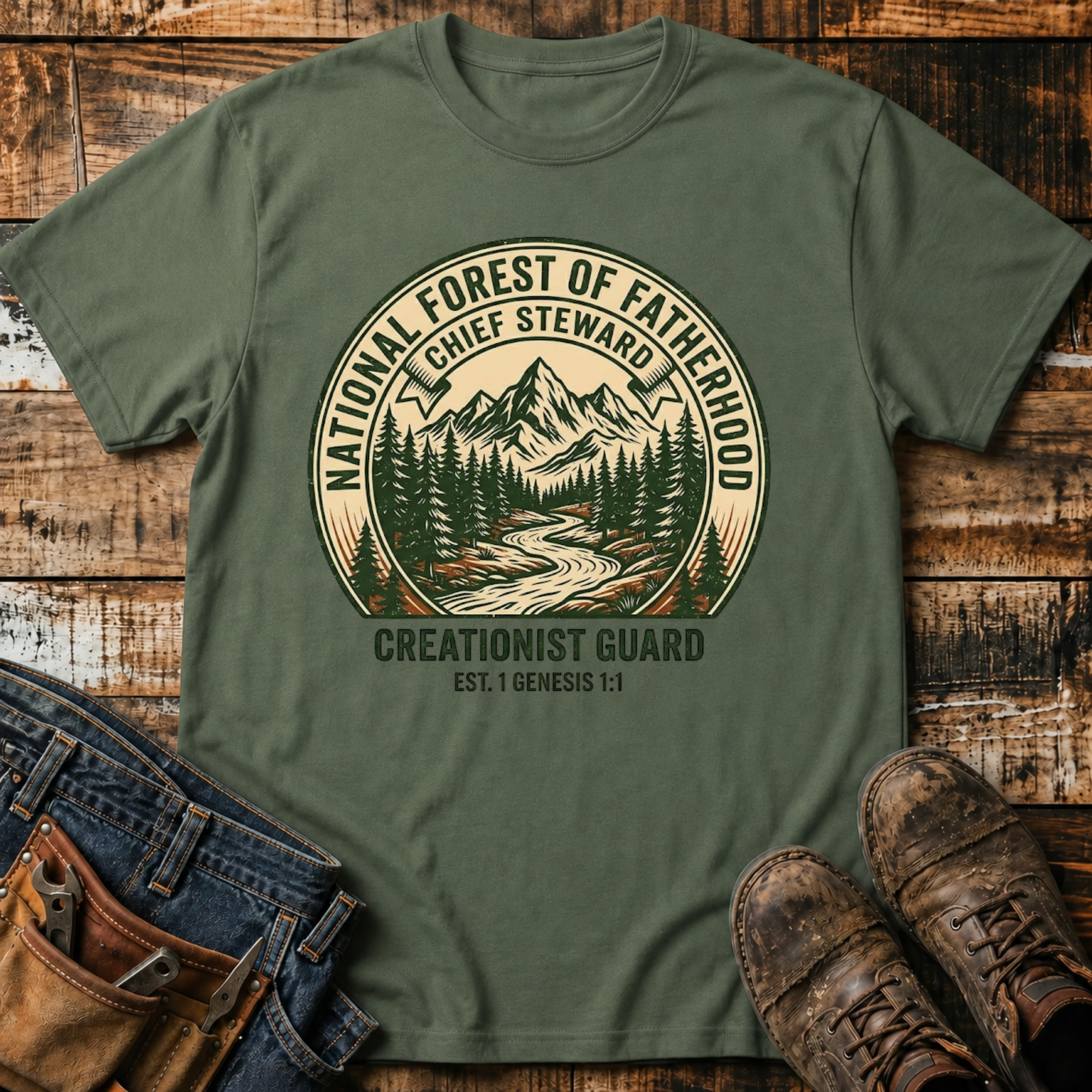National Forest of Fatherhood T-Shirt