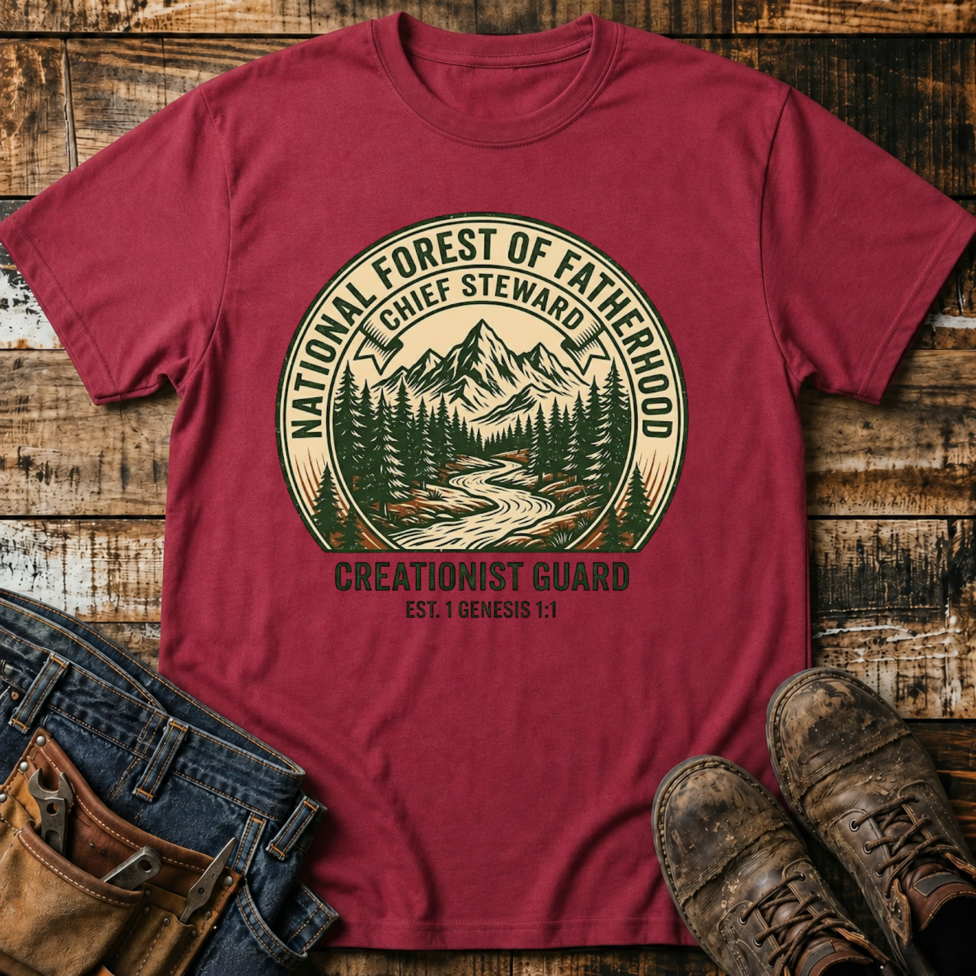 National Forest of Fatherhood T-Shirt