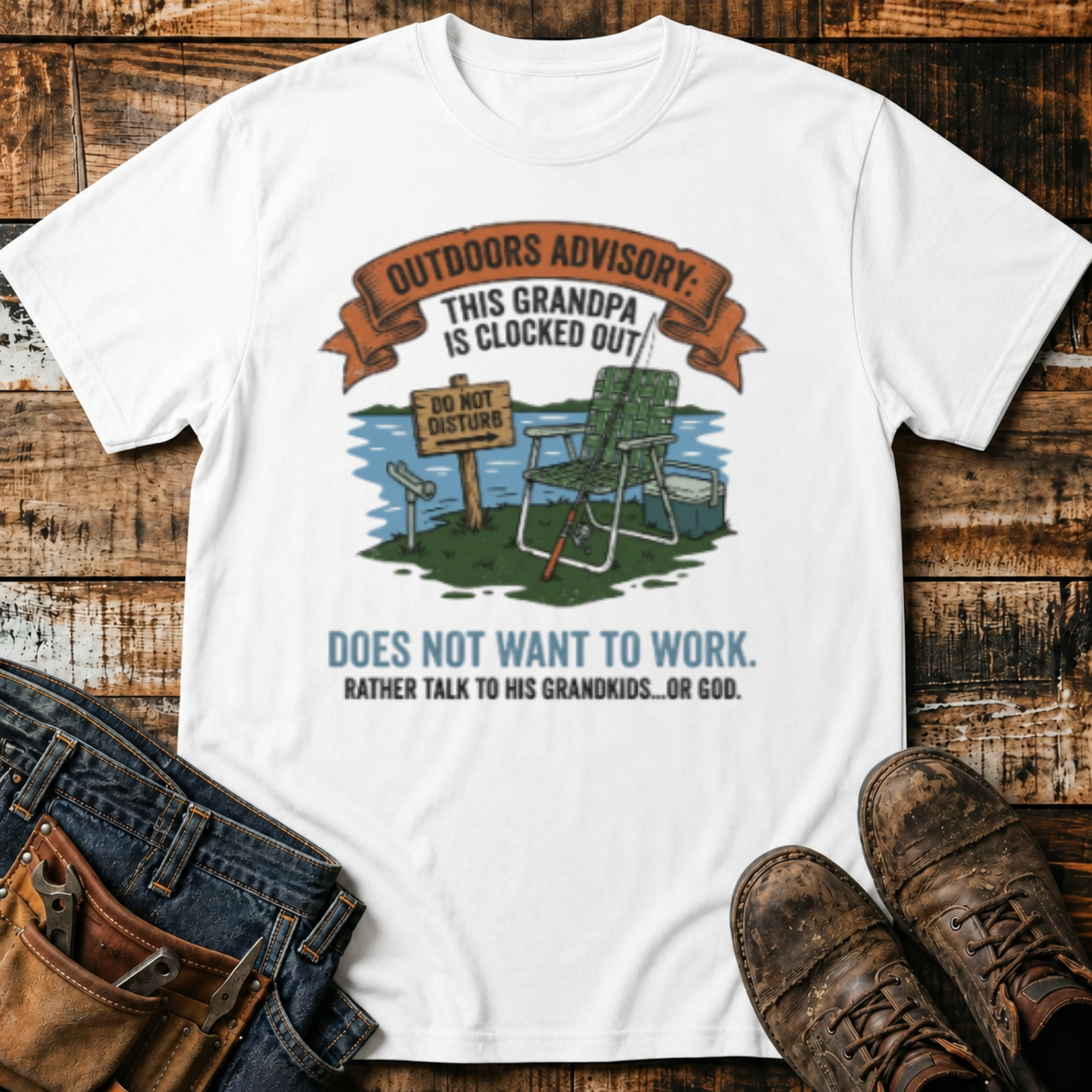 Grandpa Outdoors T-Shirt