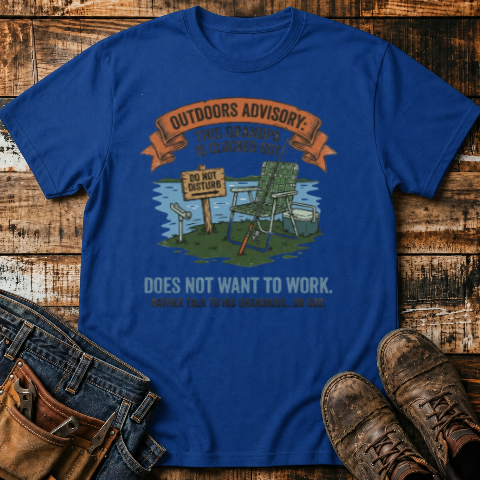 Grandpa Outdoors T-Shirt
