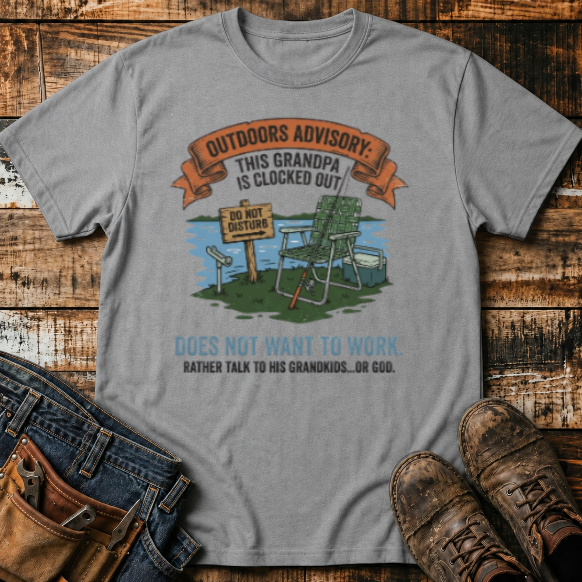 Grandpa Outdoors T-Shirt
