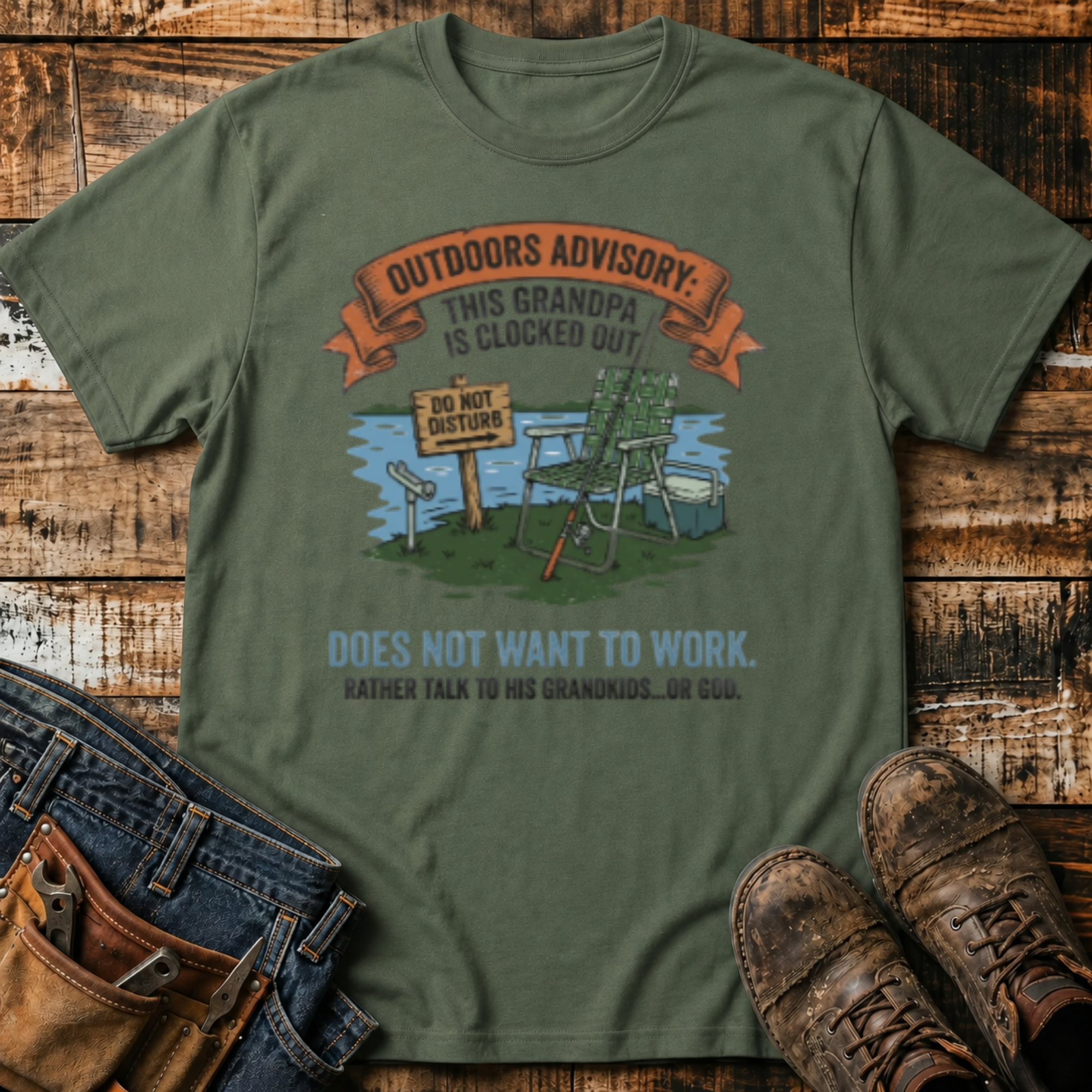 Grandpa Outdoors T-Shirt