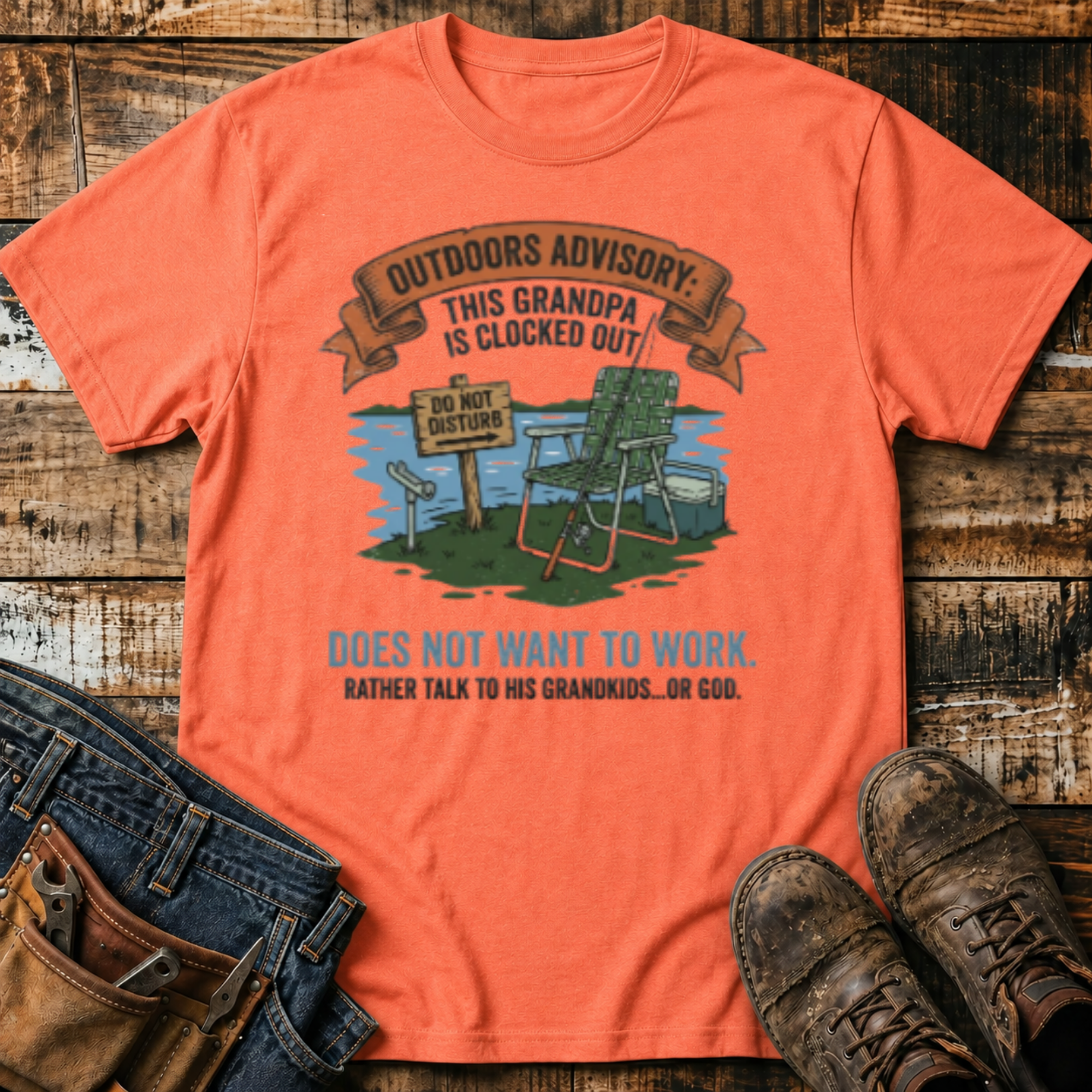 Grandpa Outdoors T-Shirt
