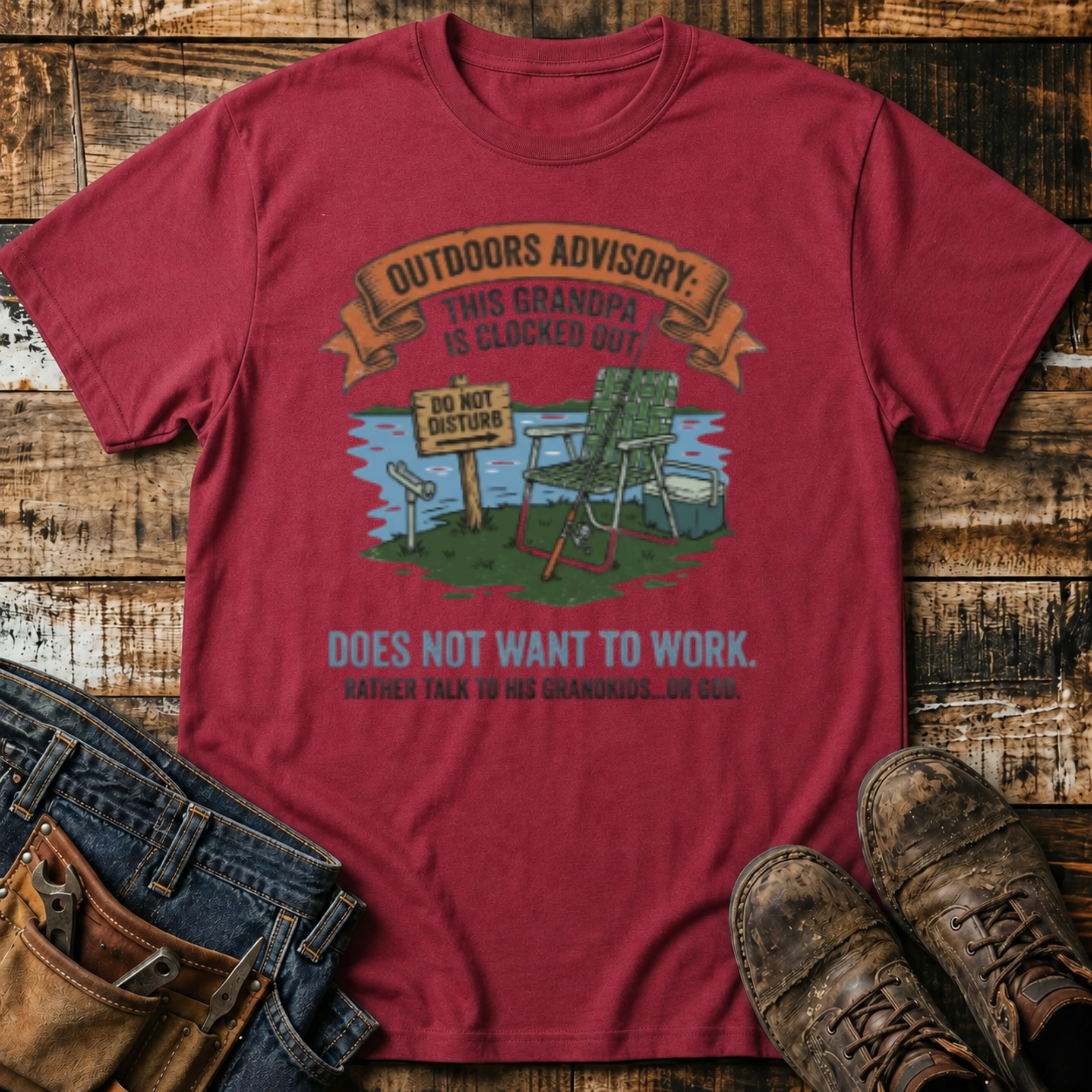 Grandpa Outdoors T-Shirt