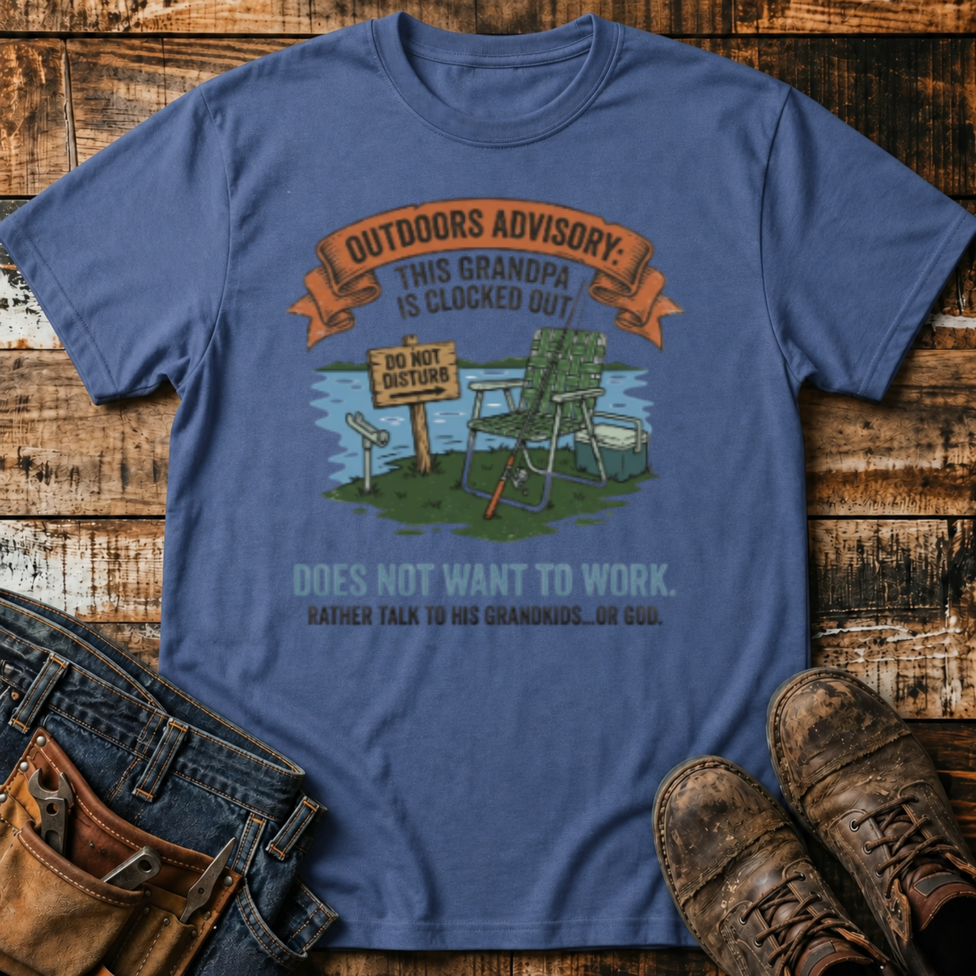 Grandpa Outdoors T-Shirt