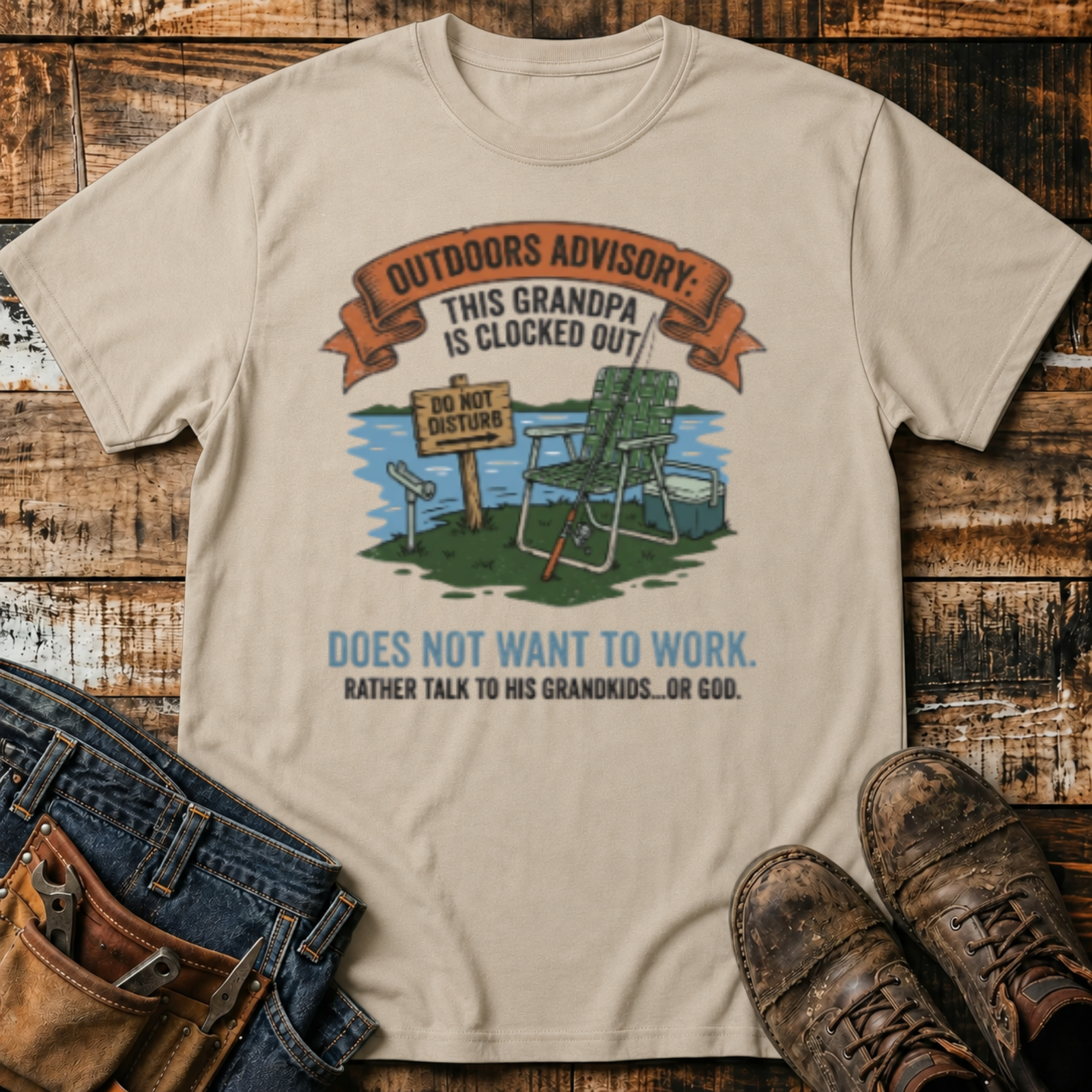 Grandpa Outdoors T-Shirt