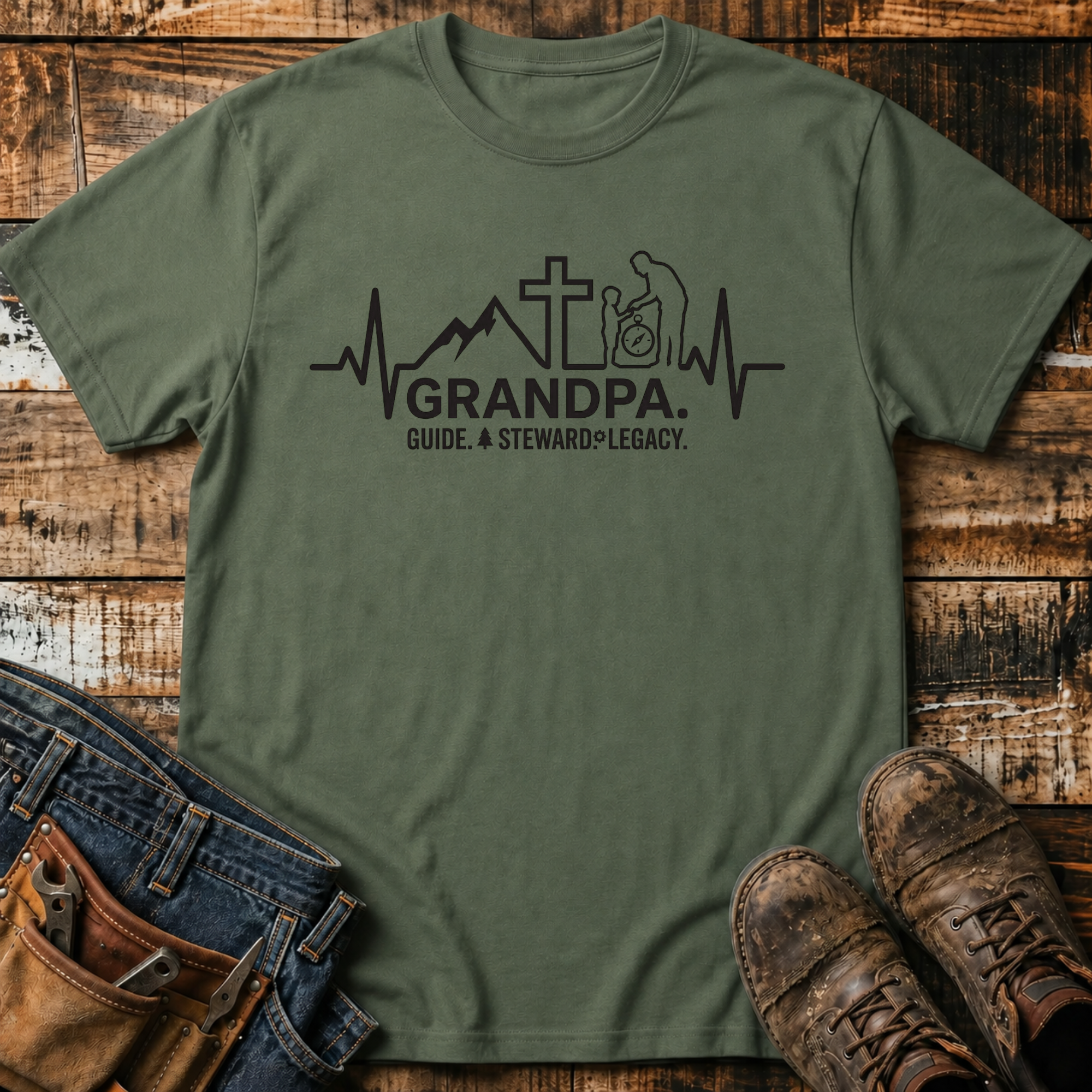 Grandpa Faith T-Shirt
