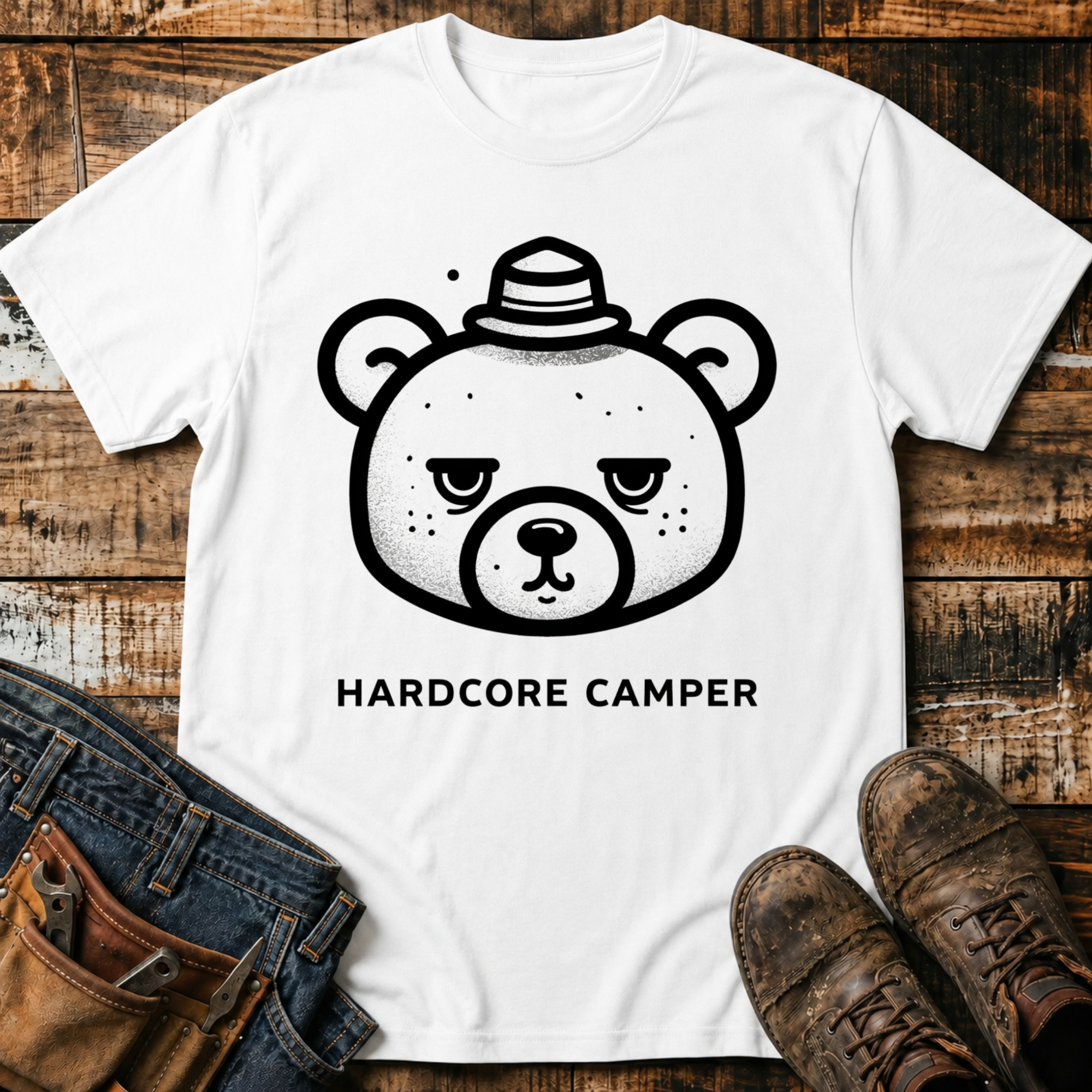 Hardcore Camper T-Shirt