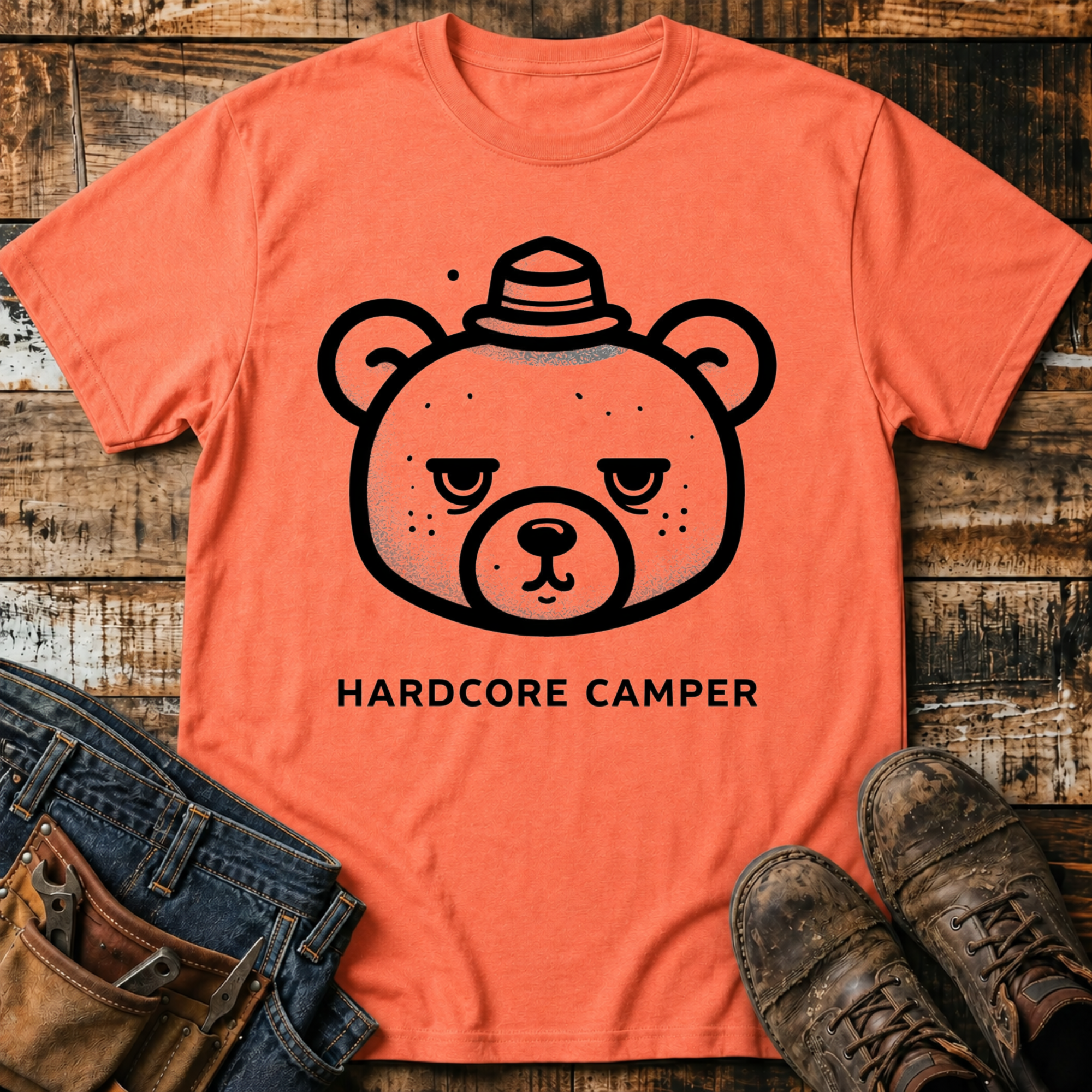 Hardcore Camper T-Shirt