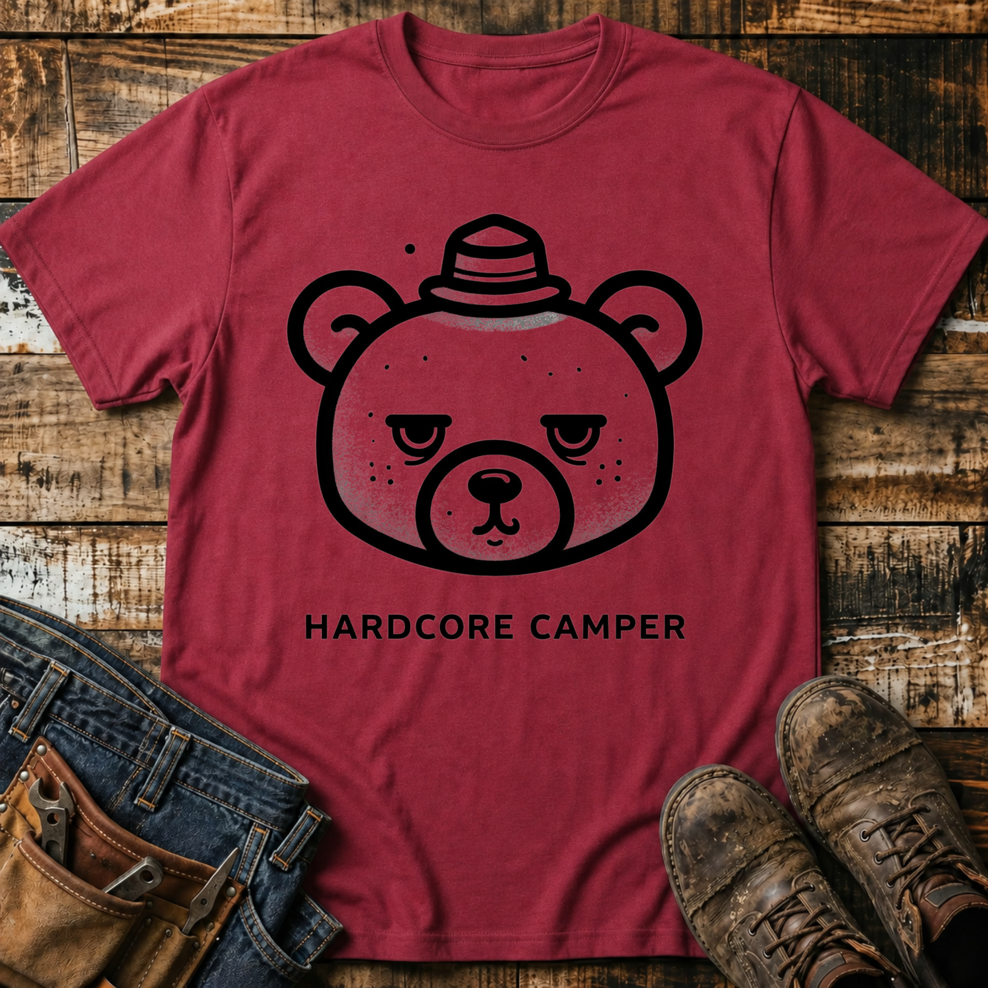 Hardcore Camper T-Shirt