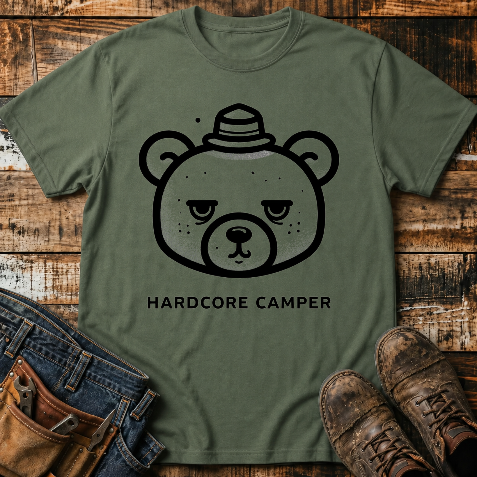Hardcore Camper T-Shirt