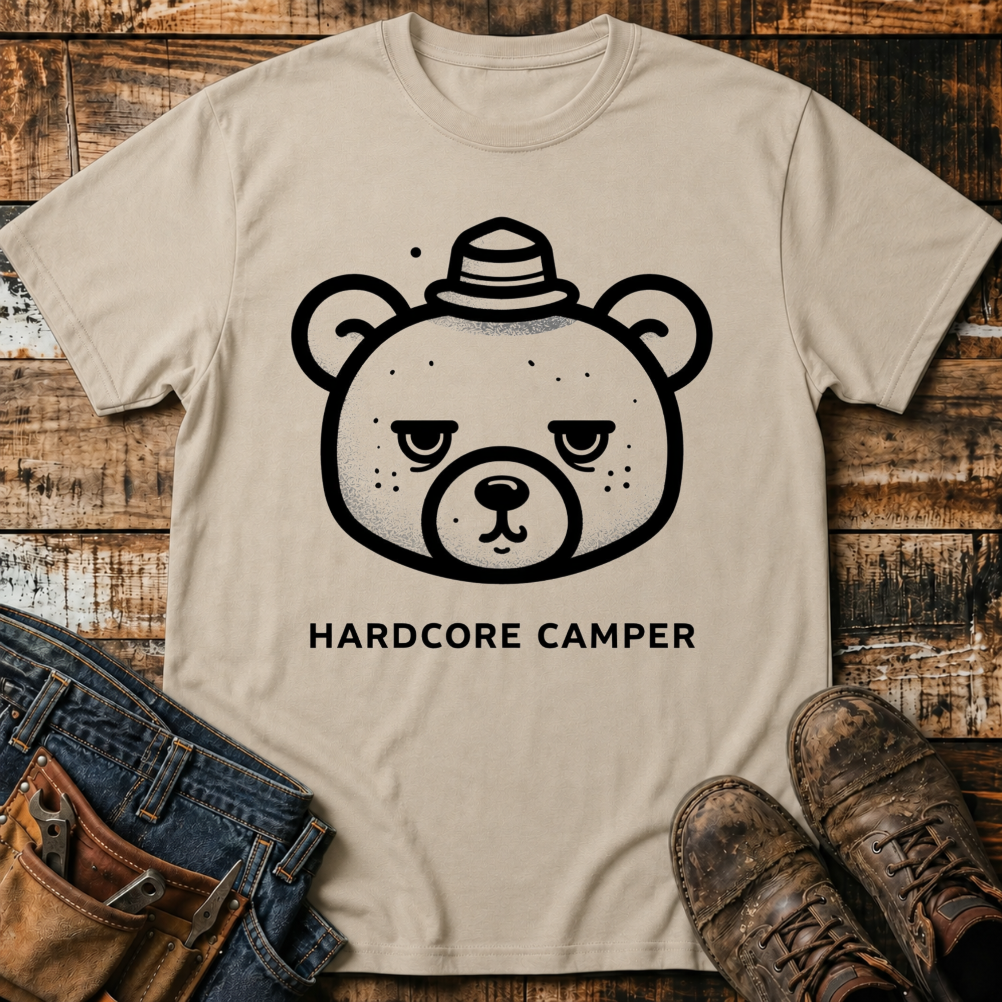 Hardcore Camper T-Shirt