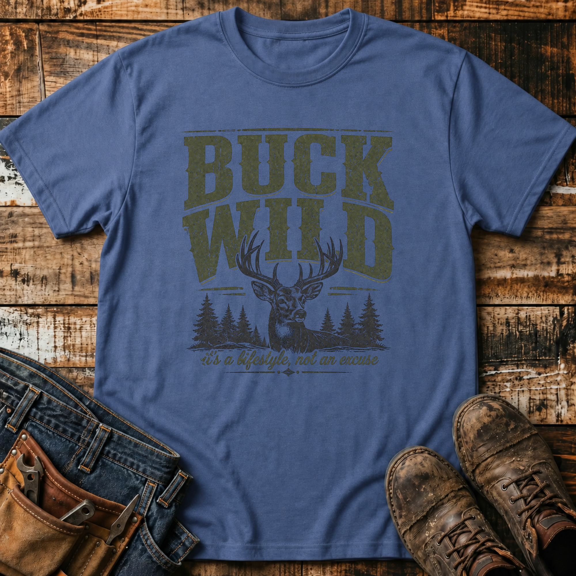 Buck Wild Deer T-Shirt
